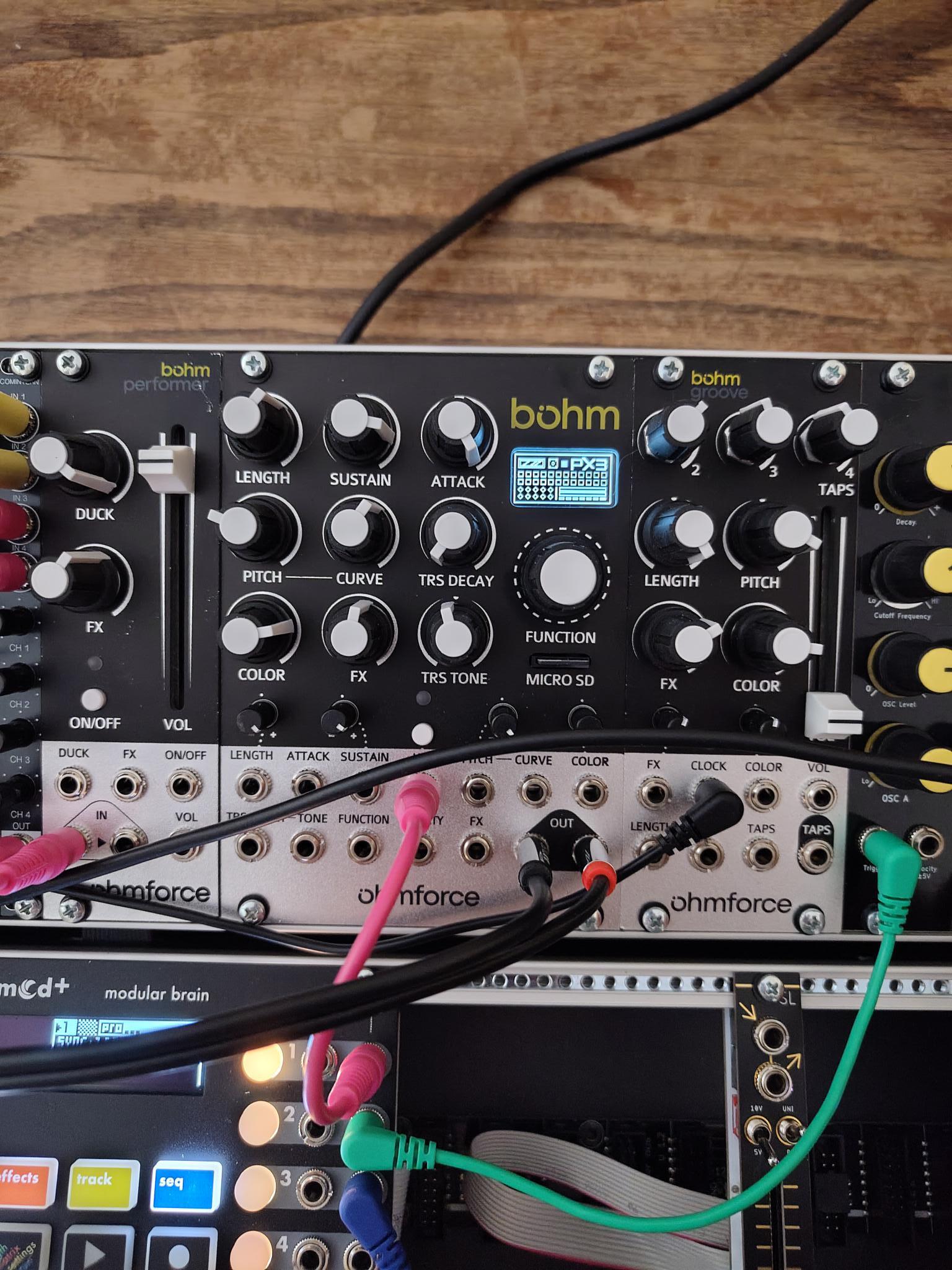 Vends Ohm Force Bohm + groove + performer