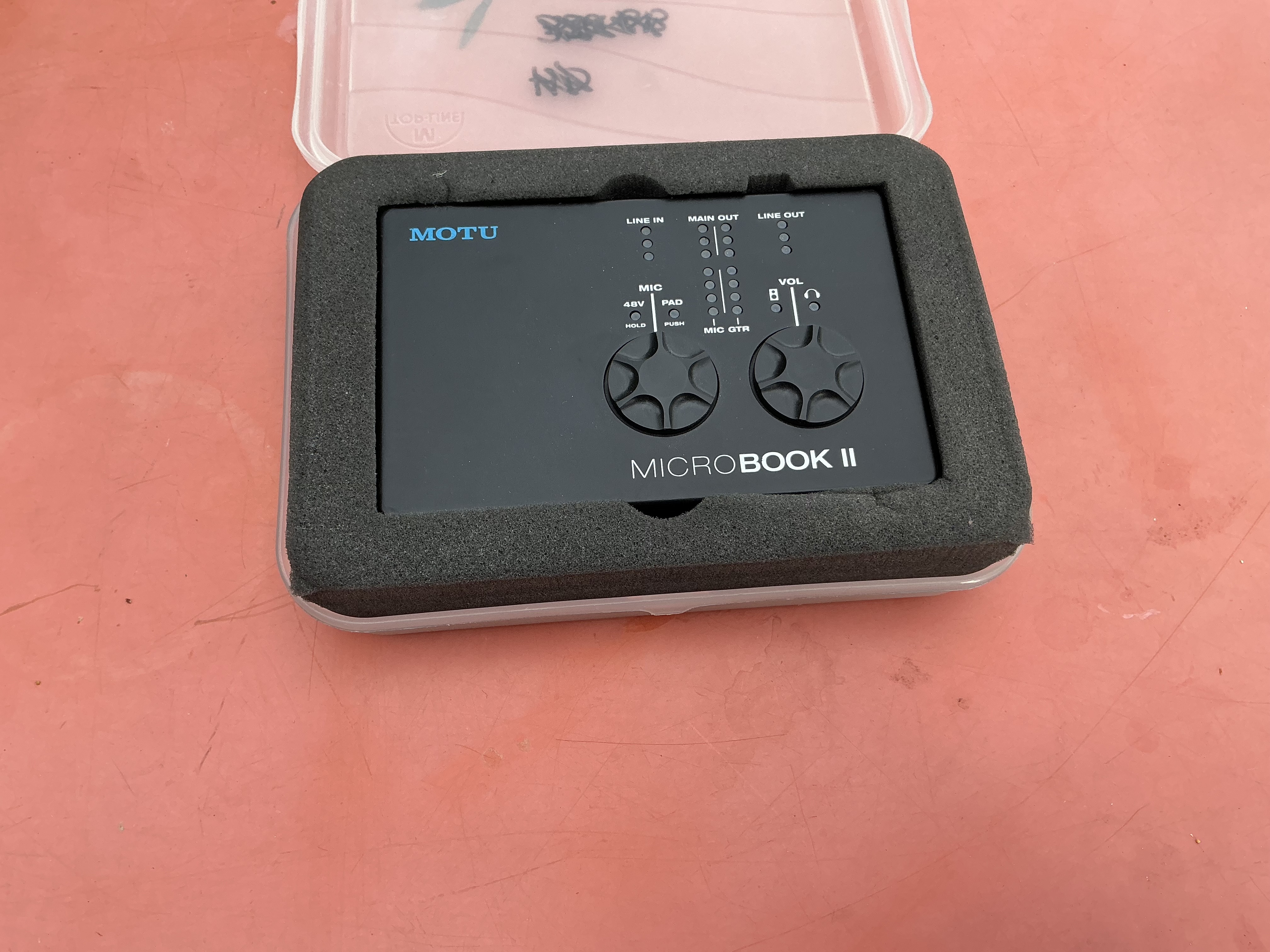 vends carte son USB- B, Motu microbook 2