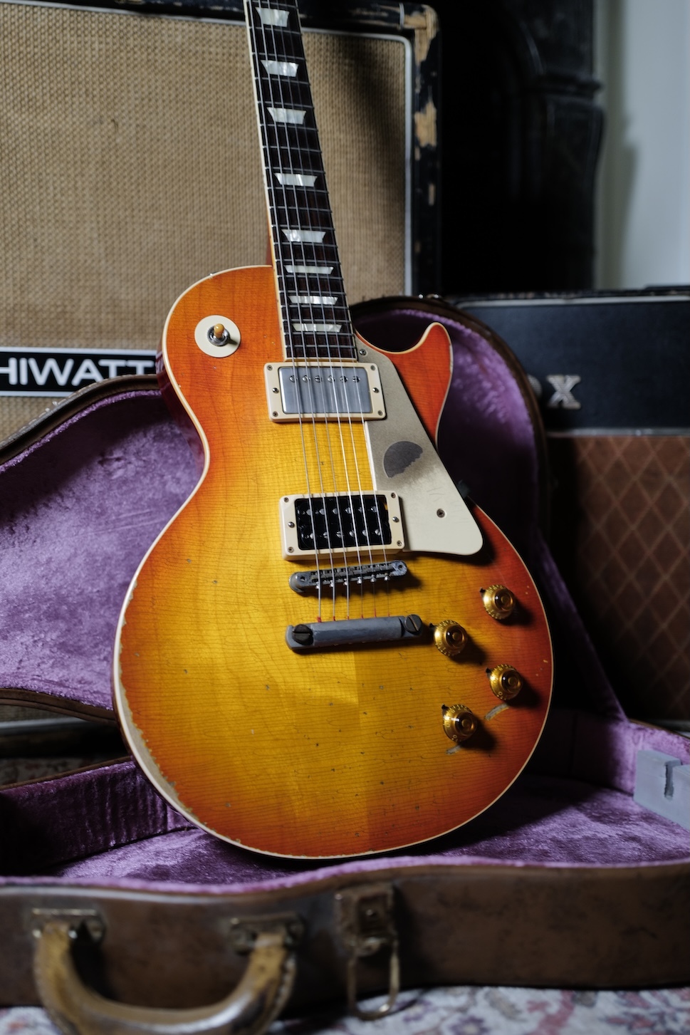 Gibson Les Paul Standard Slash "First Burst" '58 Reissue Aged & Signed (#2/50)