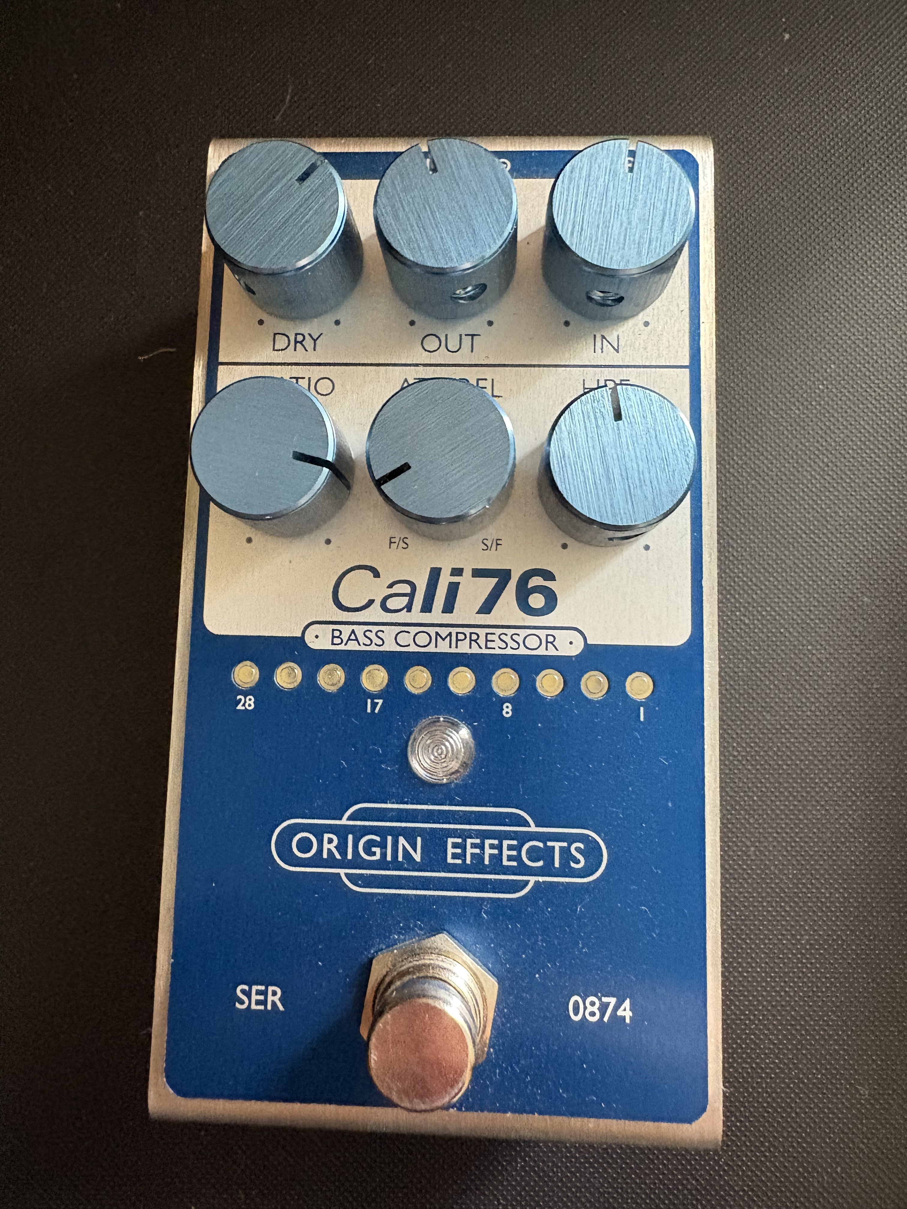 Pedale Origin Effect Cali76 Bass Compressor V2