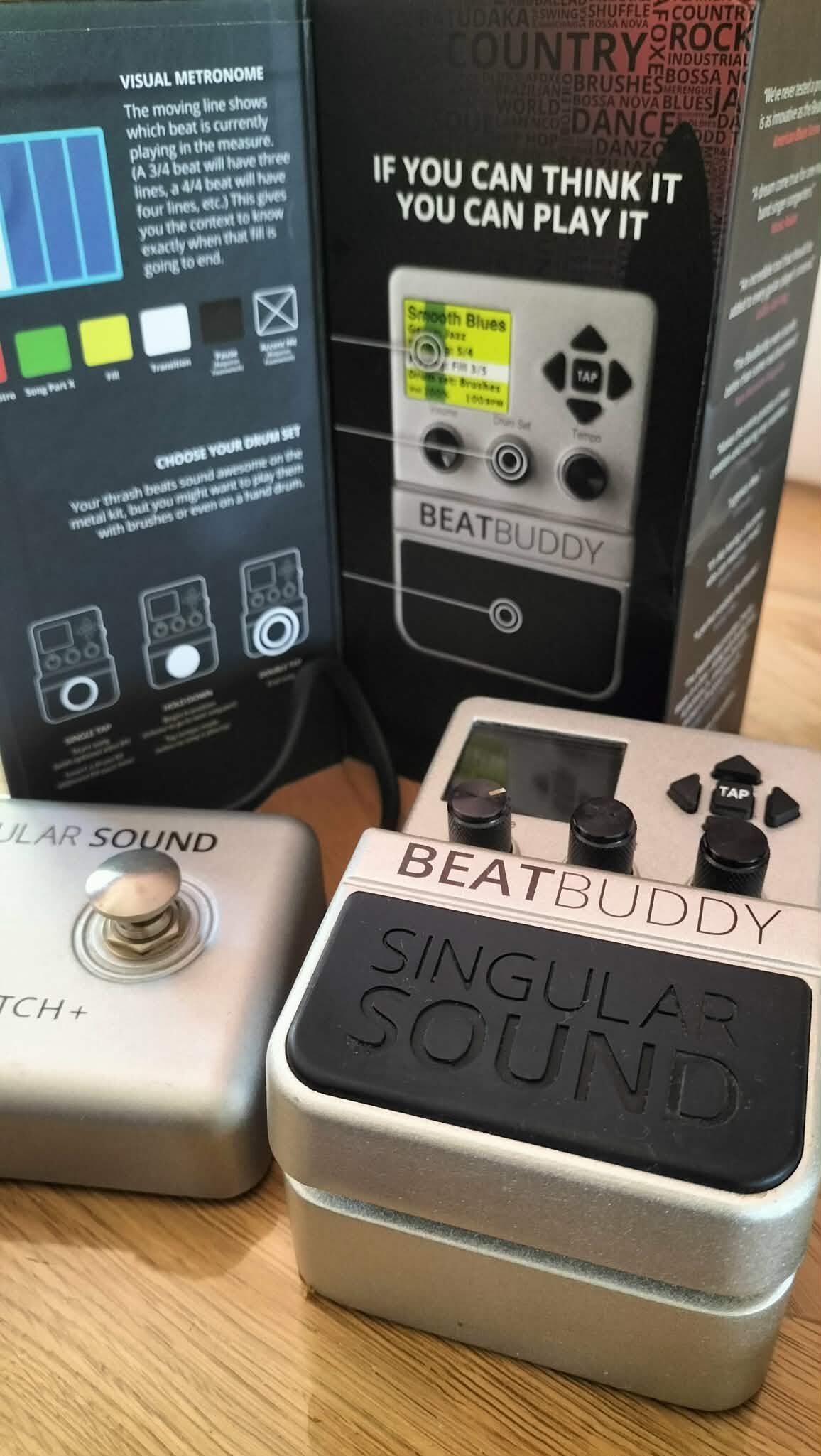 Vends Singular Sound BeatBuddy + footswitch