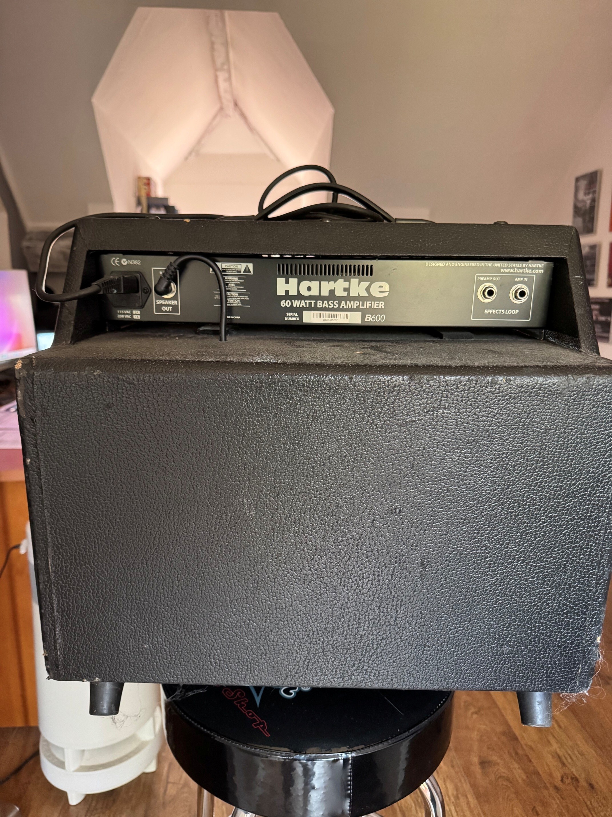 Vends ampli Hartke cause démenagment