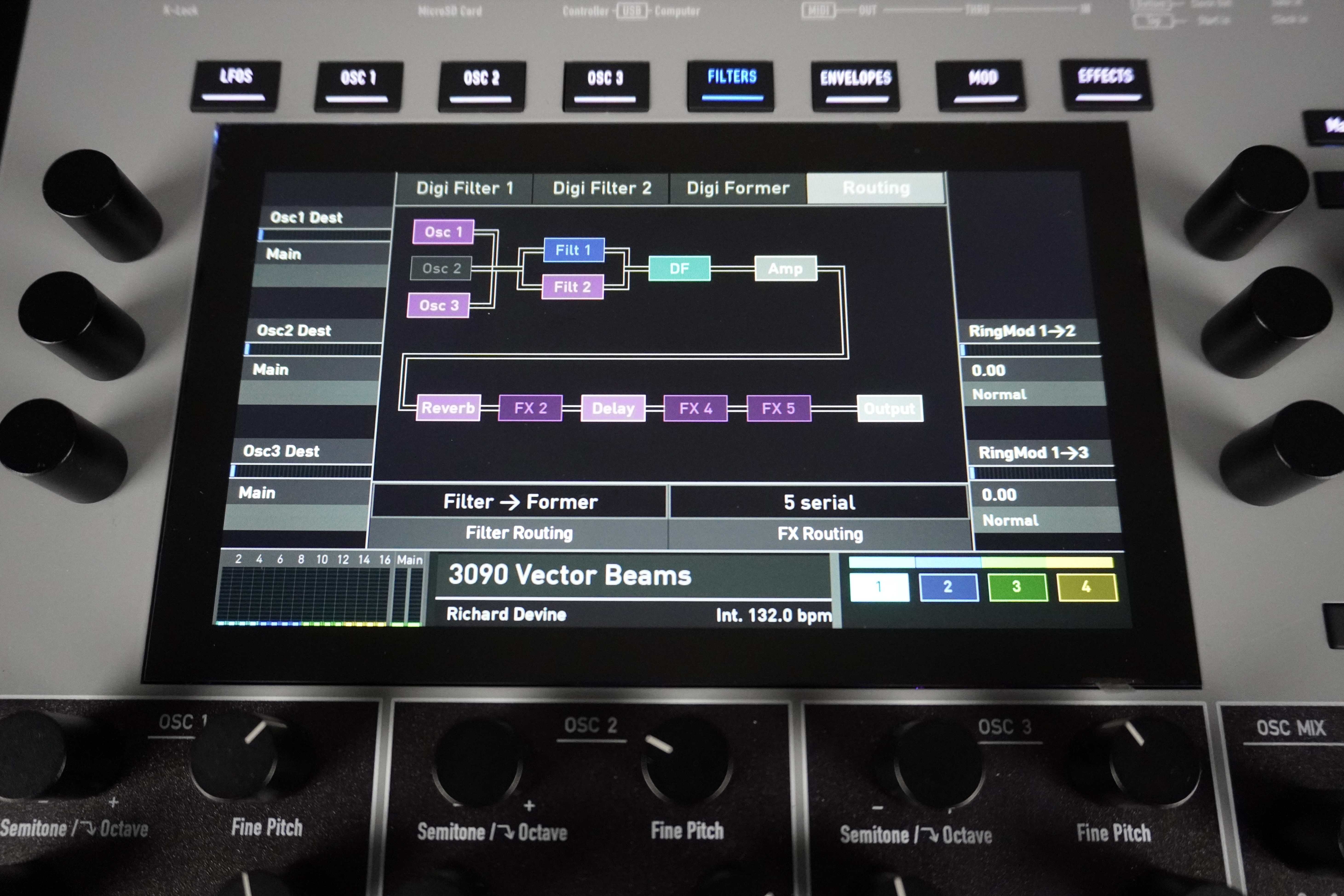 Iridium Dekstop MK2 2tof 14 Routing