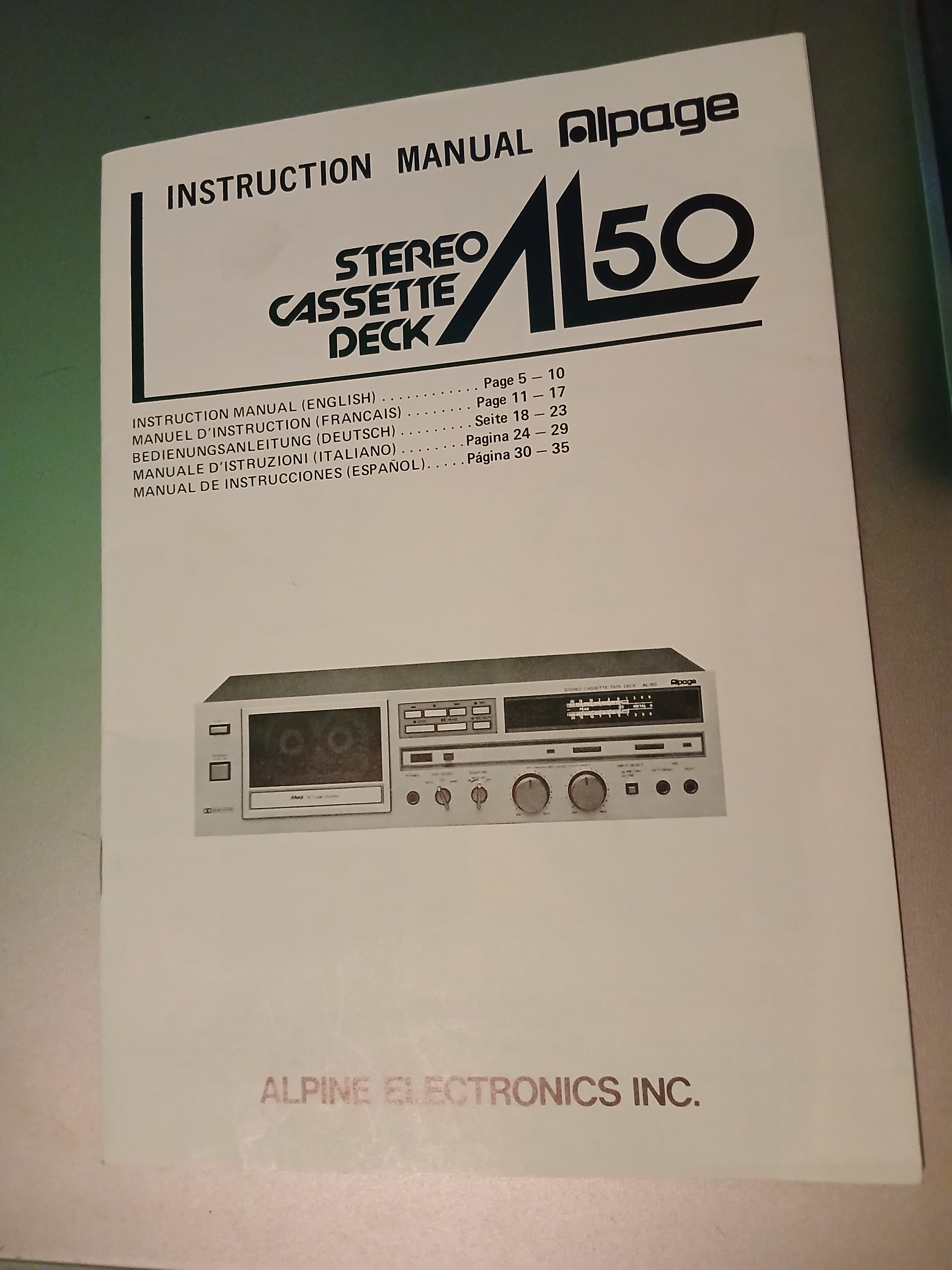 Alpine Electronics AL-50 (72249)