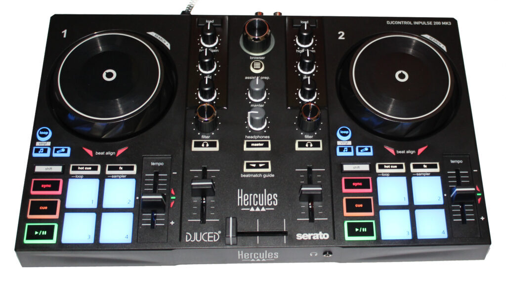 Hercules DJControl Inpulse 200 MK3 : TEST HERCULES 0