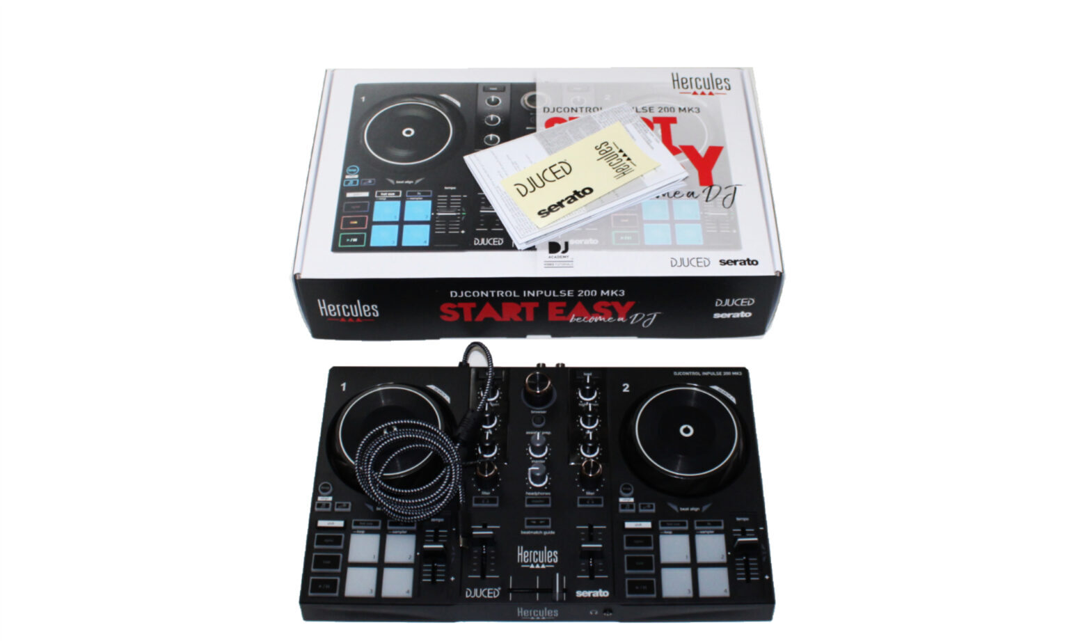 Hercules DJControl Inpulse 200 MK3 : TEST HERCULES 1