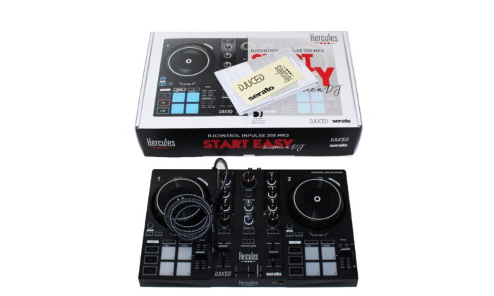 Hercules DJControl Inpulse 200 MK3 : TEST HERCULES 1 Hercules DJControl Inpulse 200 MK3 : TEST HERCULES 1