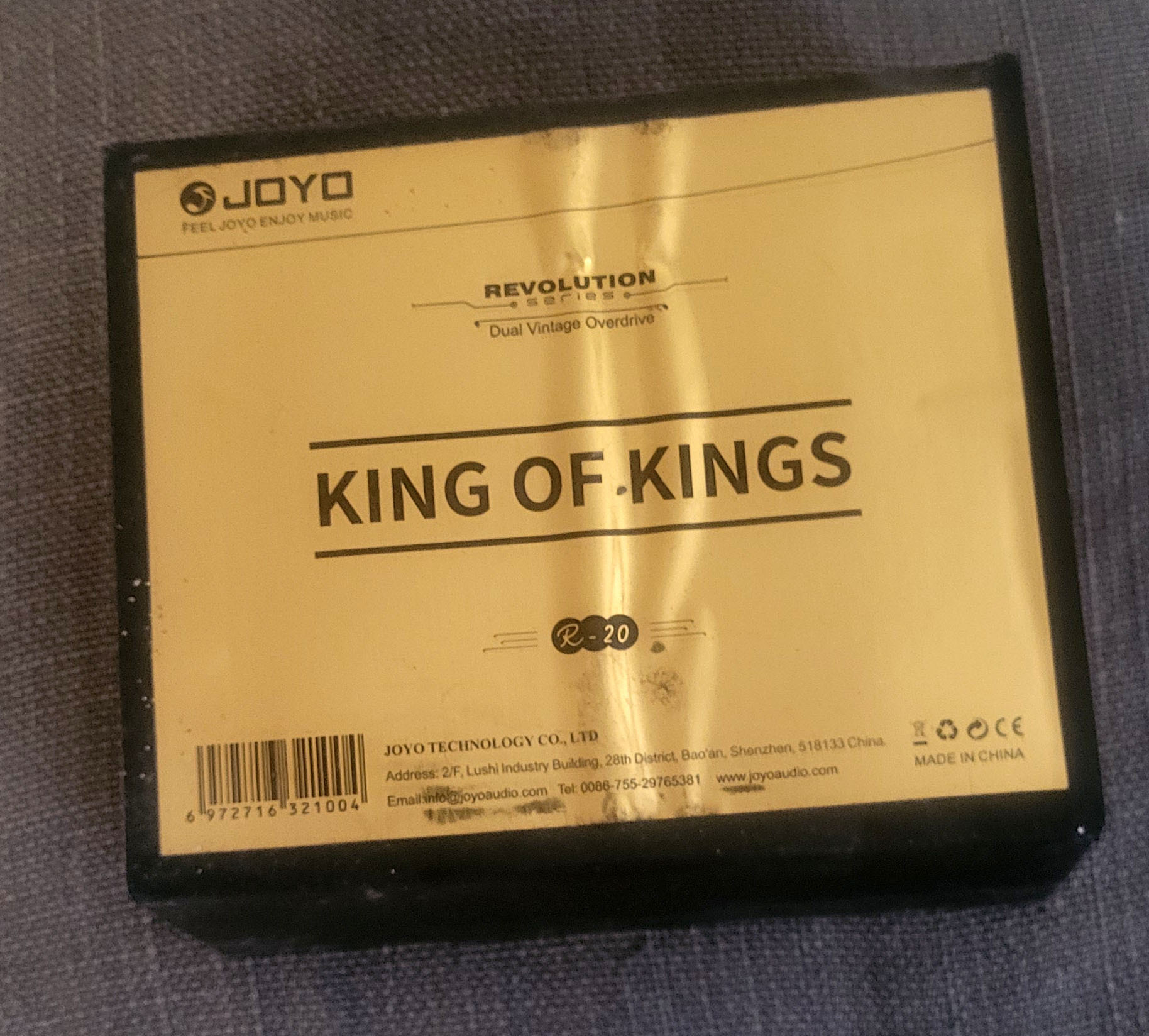 Joyo R-20  King of kings overdrive
