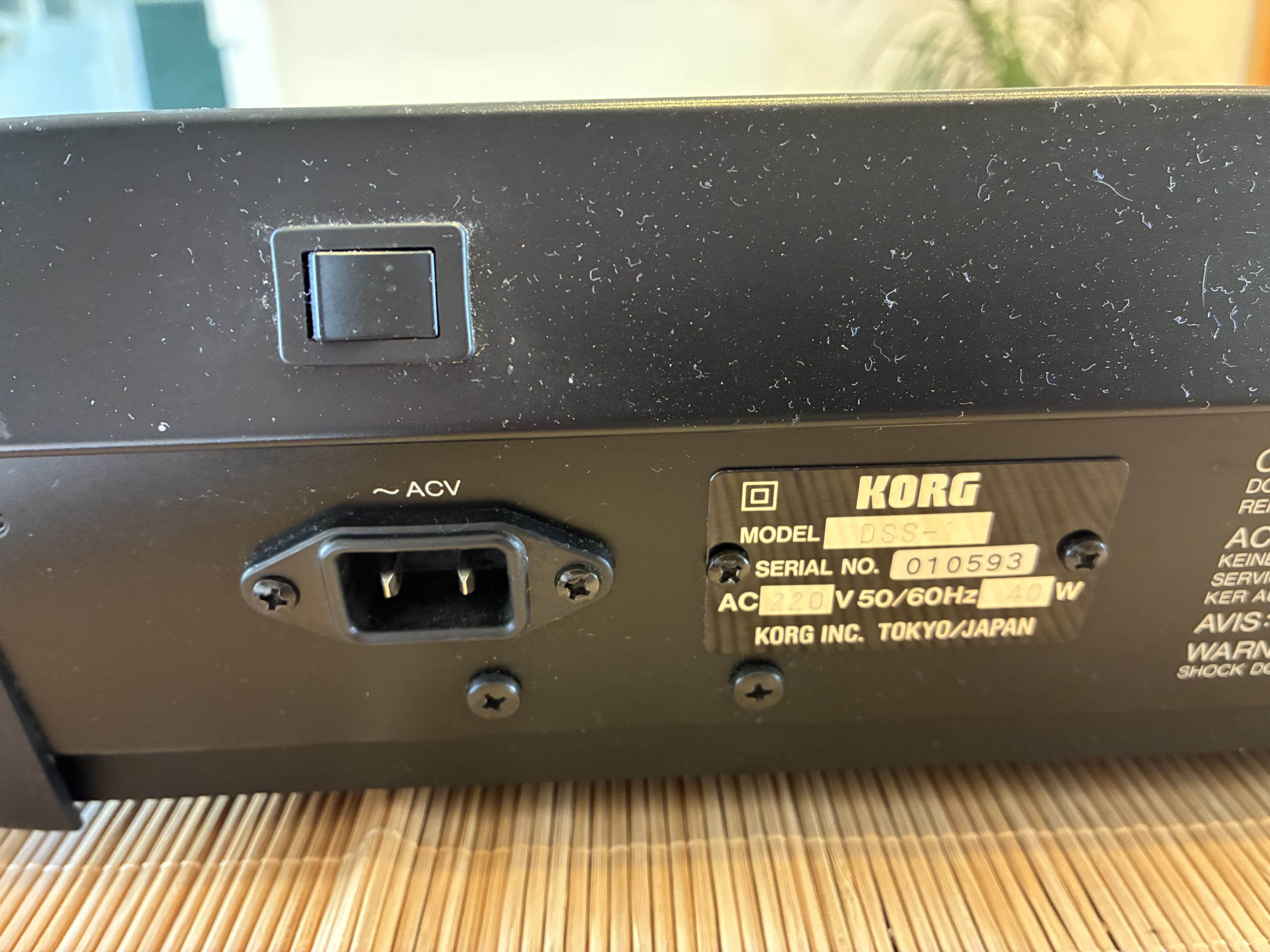 Korg DSS-1 Digital Sampling Synthesizer (49767)