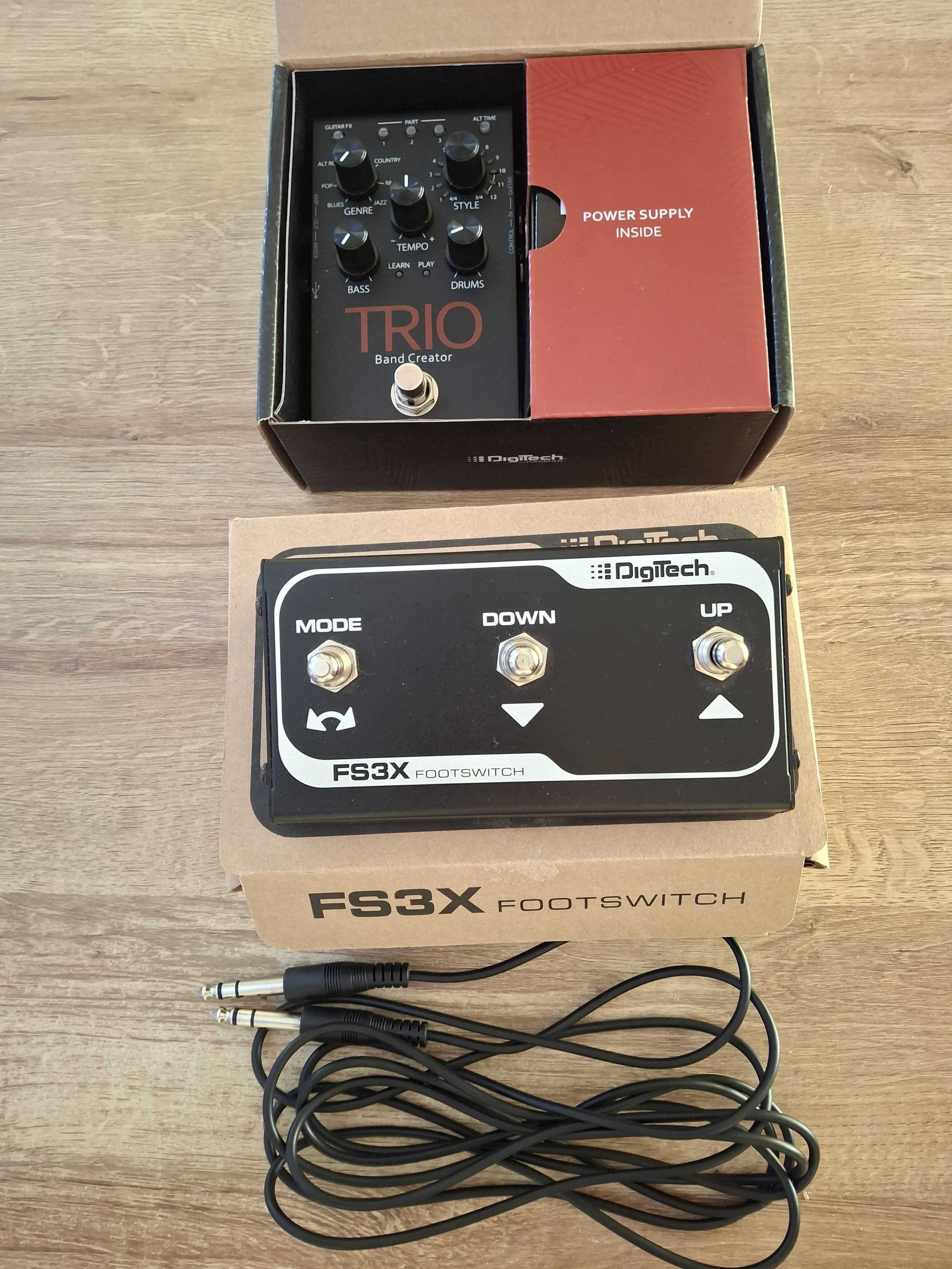 Digitech Trio Band Creator ET pédale FS3X
