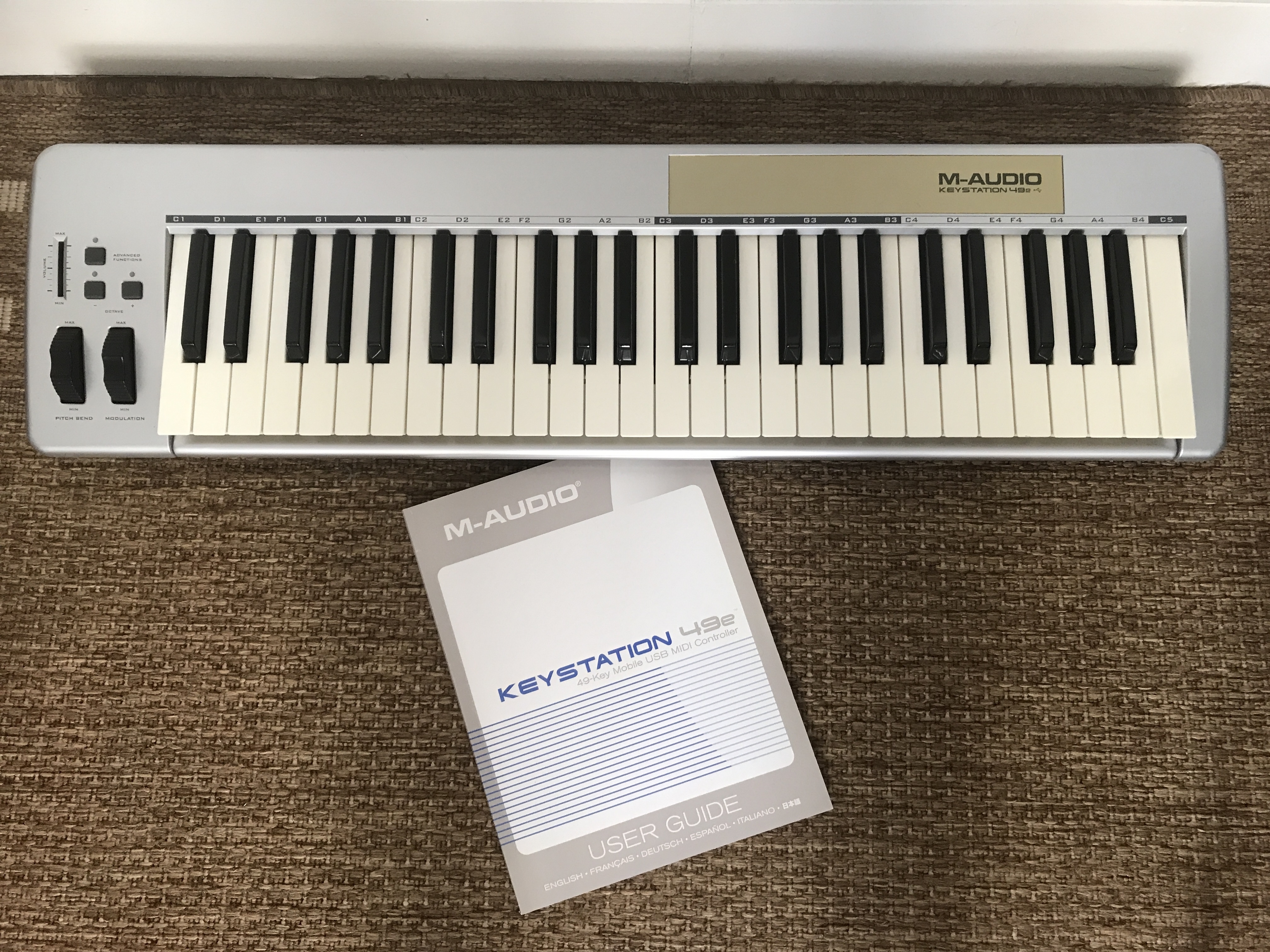 M-Audio Keyboard 49e USB MIDI