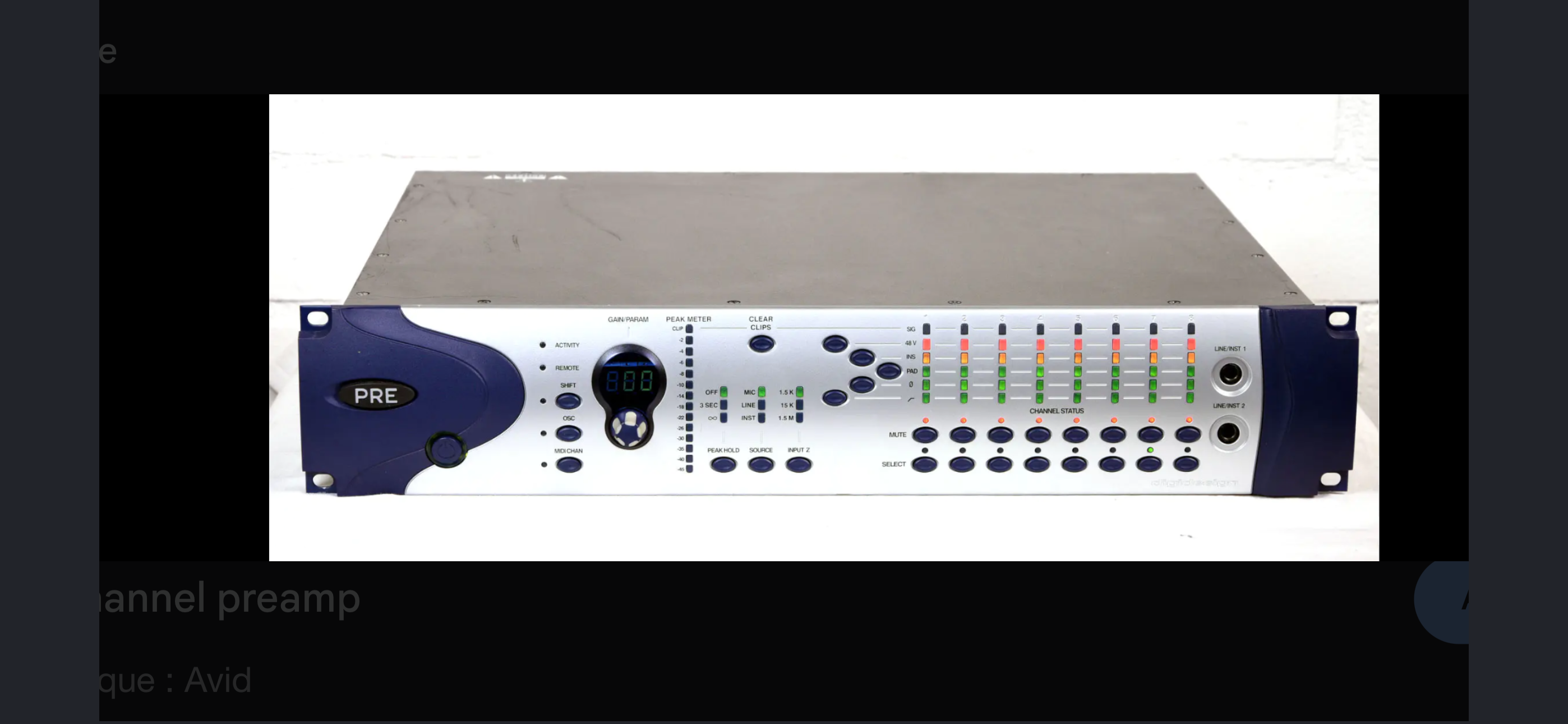 Vends pre i/o