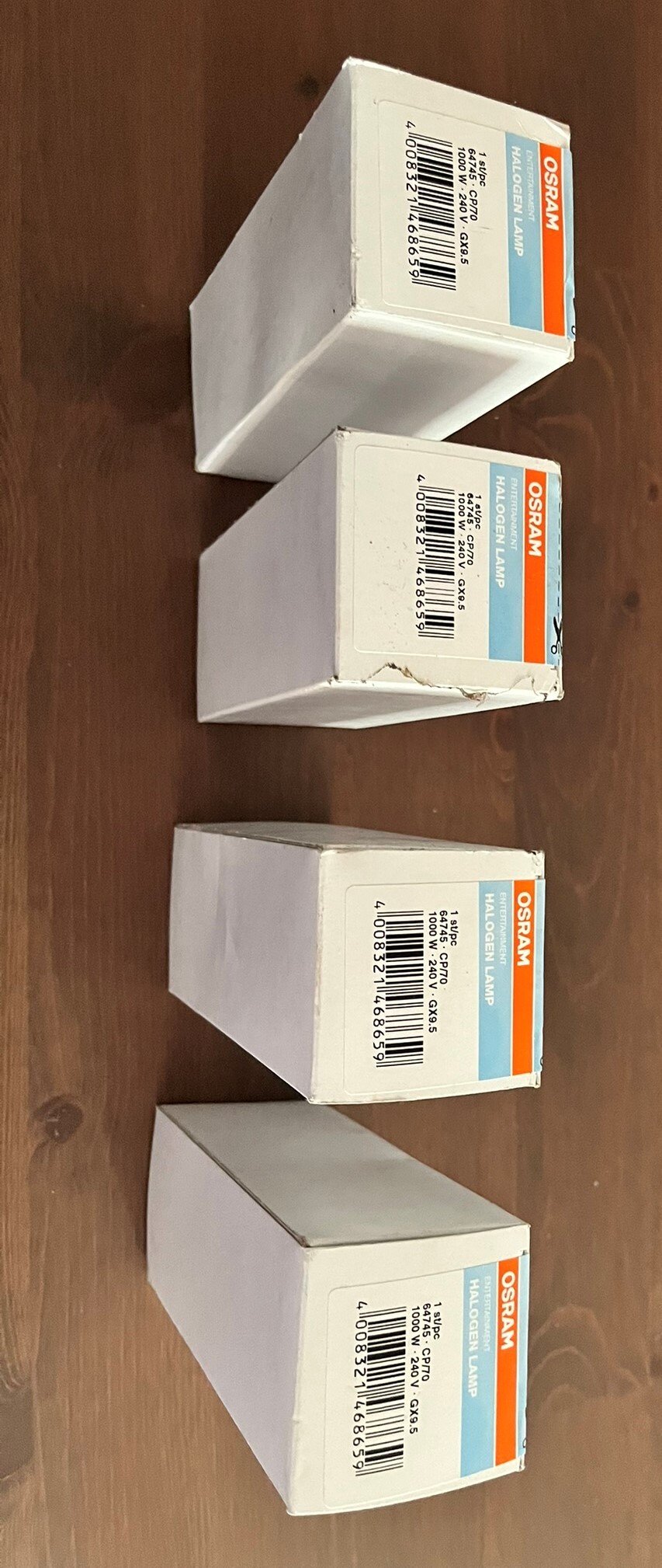 Ampoules OSRAM CP70 1000W pour projecteurs de scène