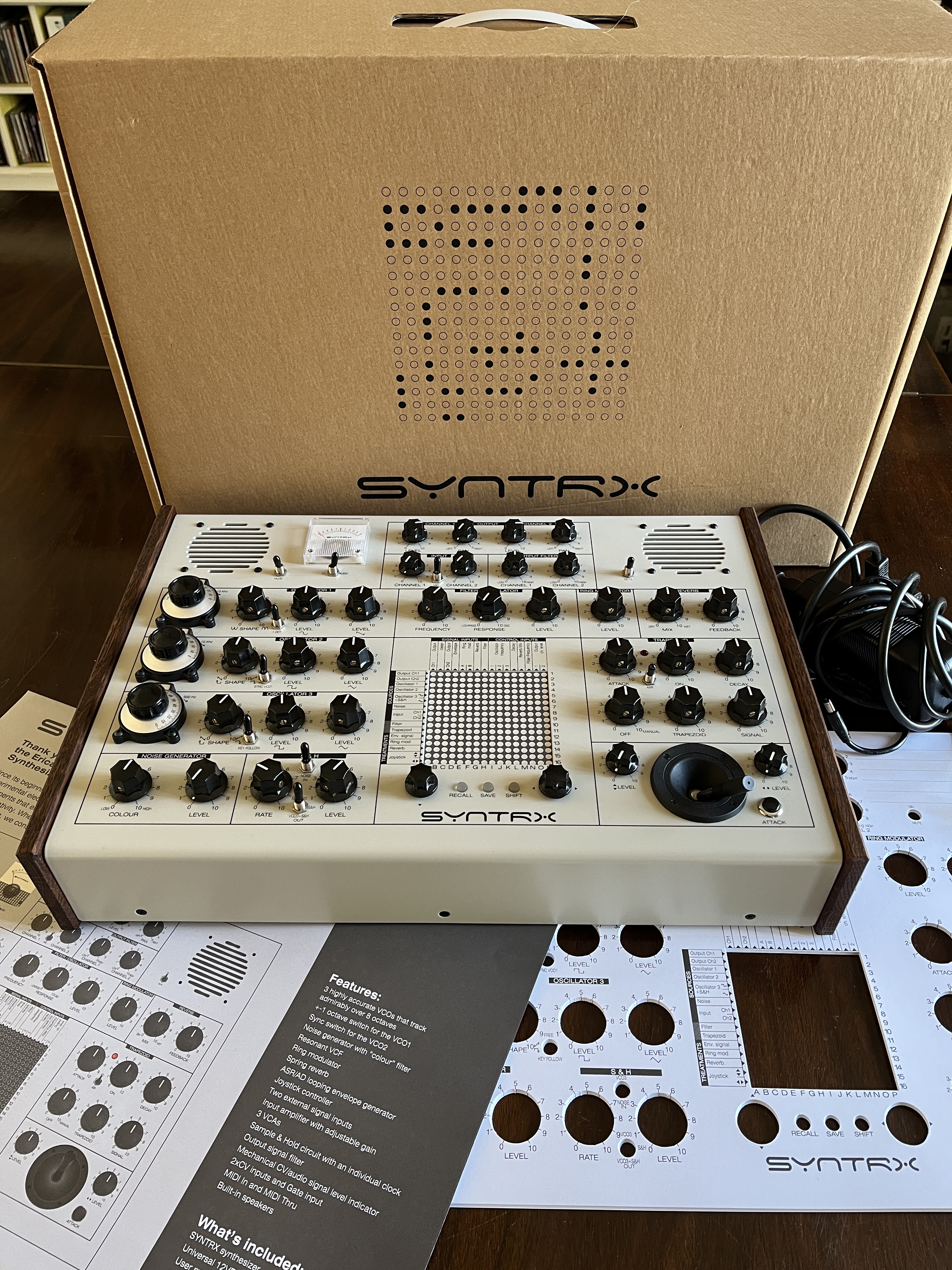  Vends Erica Synths SYNTRX complet et comme neuf