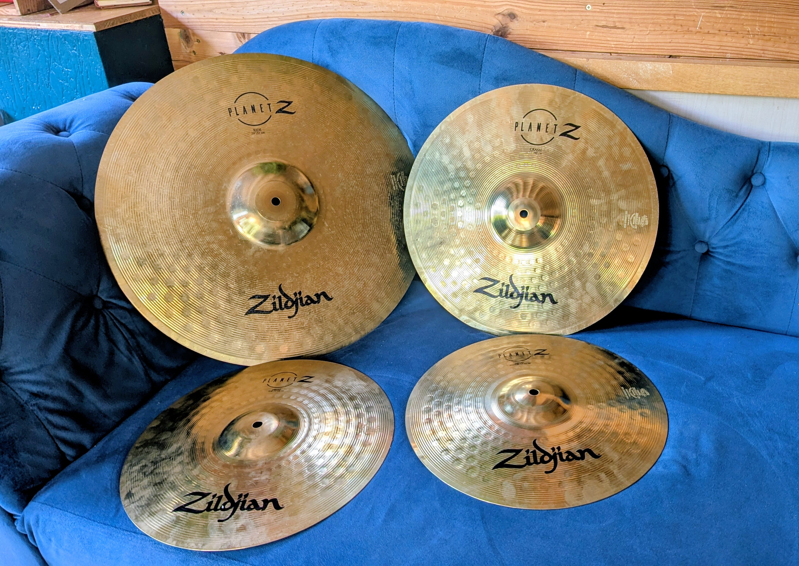 Kit complet de cymbales Zildjian Planet Z - Etat neuf