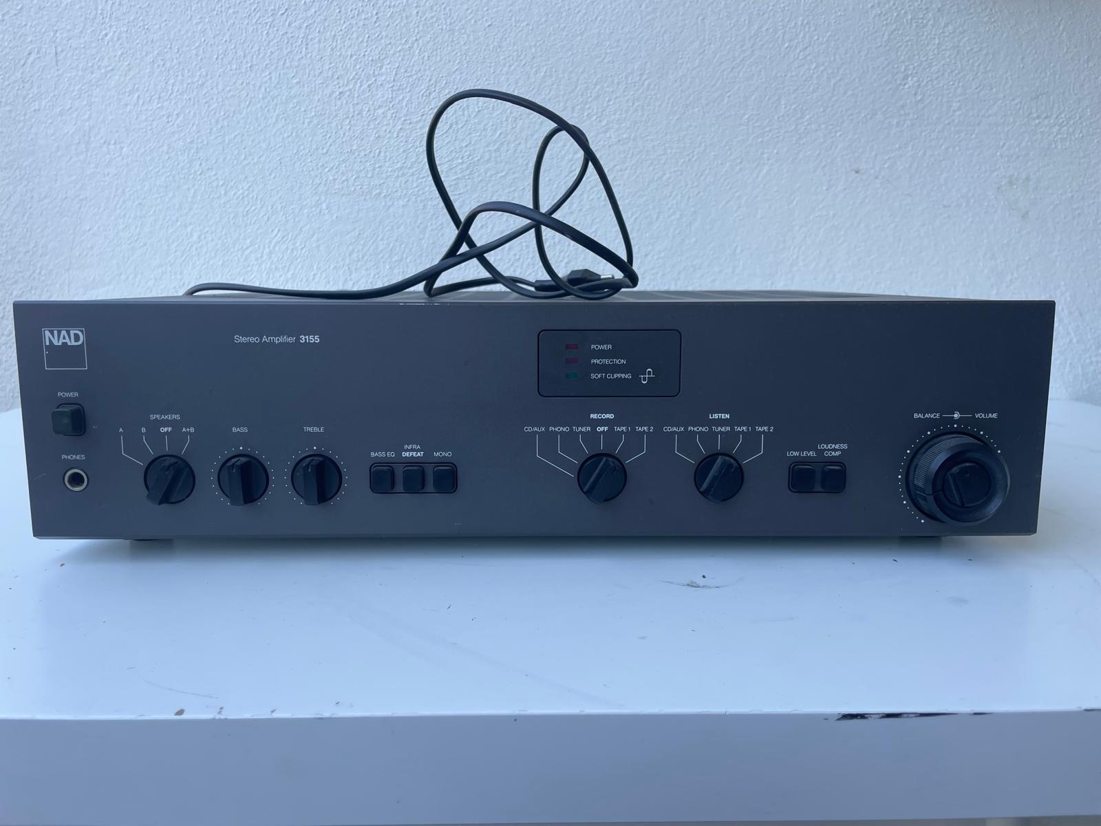 NAD 3155 – Amplificateur stéréo intégré Power Amplifier