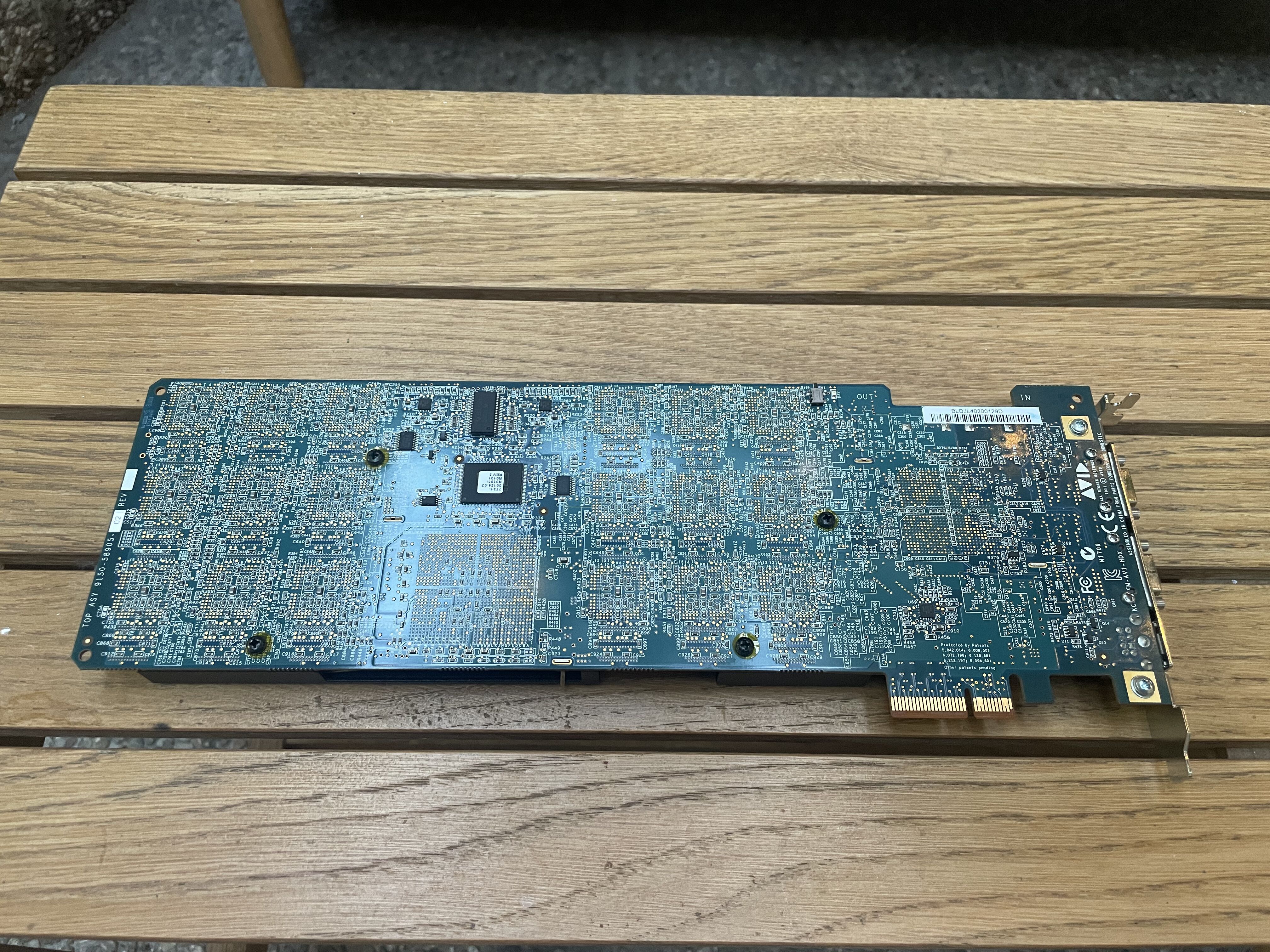 Avid HDX back