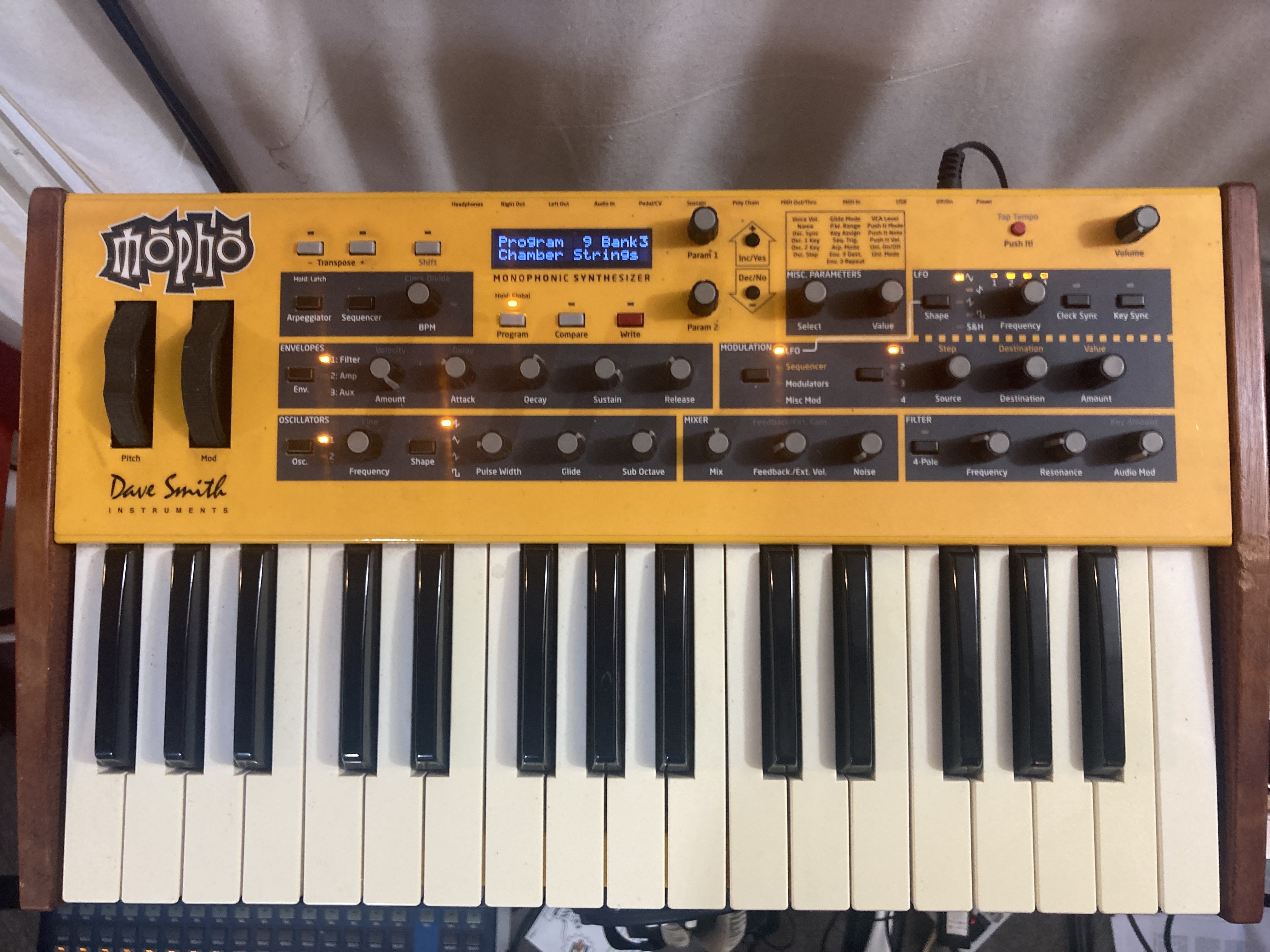 Mopho keyboard 
