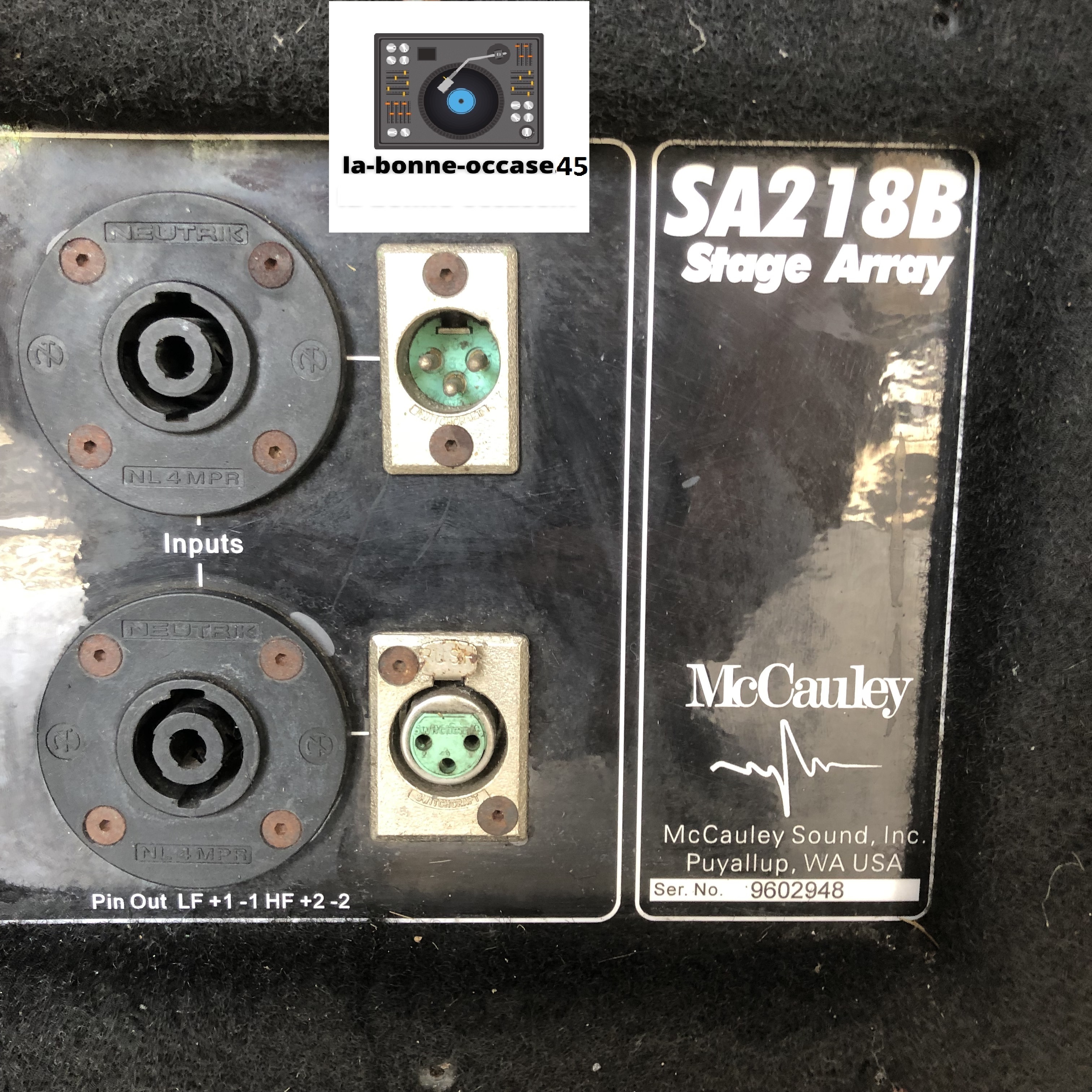 Caisson basse MAC