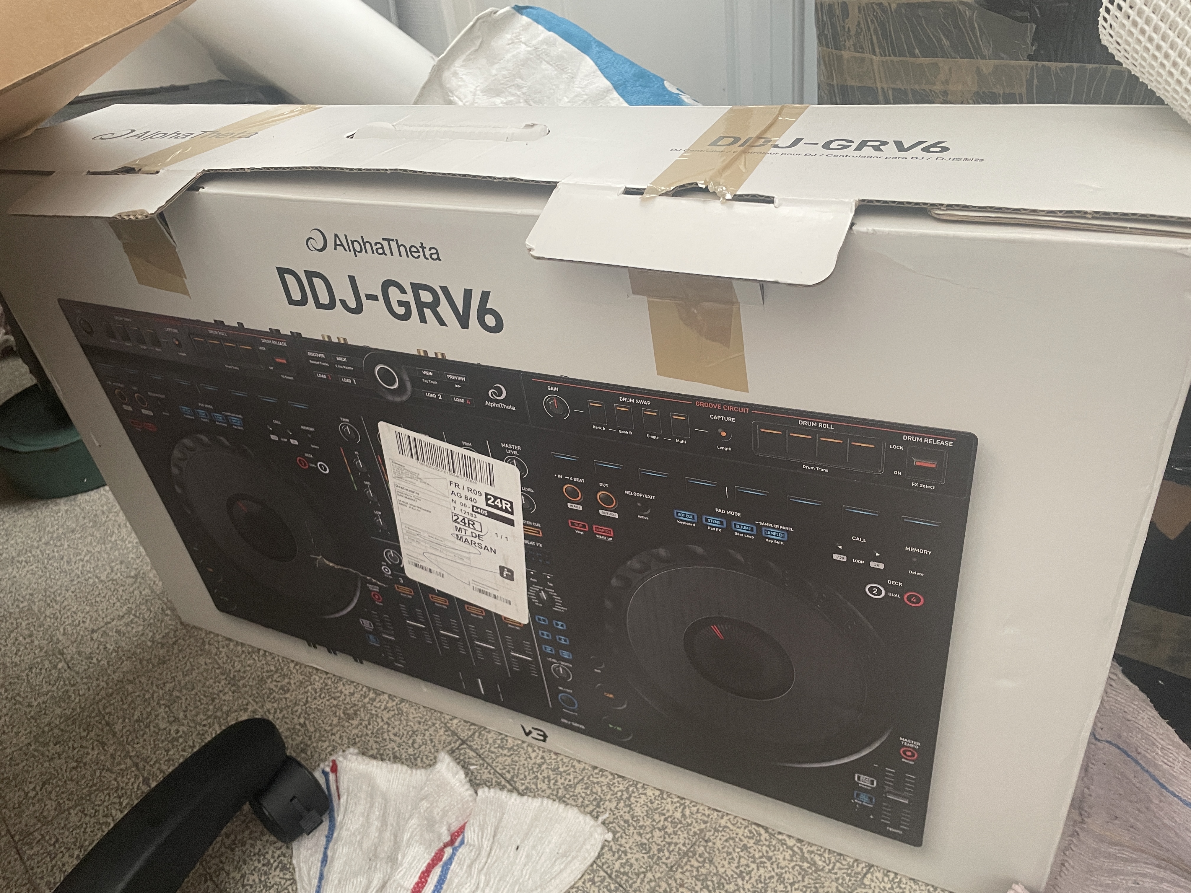 AlphaTheta DDJ-GRV6 (6083)