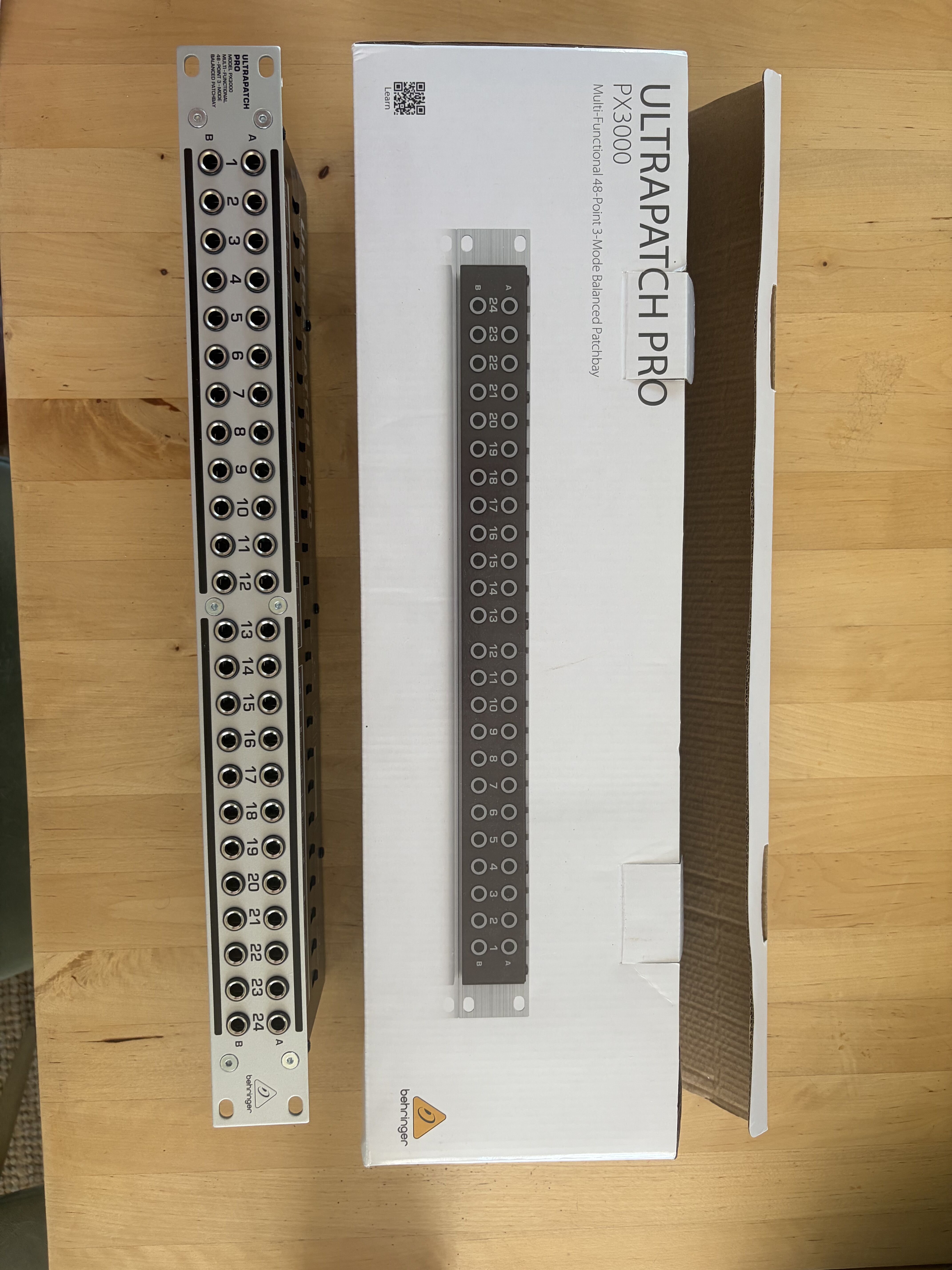 À vendre : Behringer ULTRAPATCH PRO PX3000 + câbles Jack