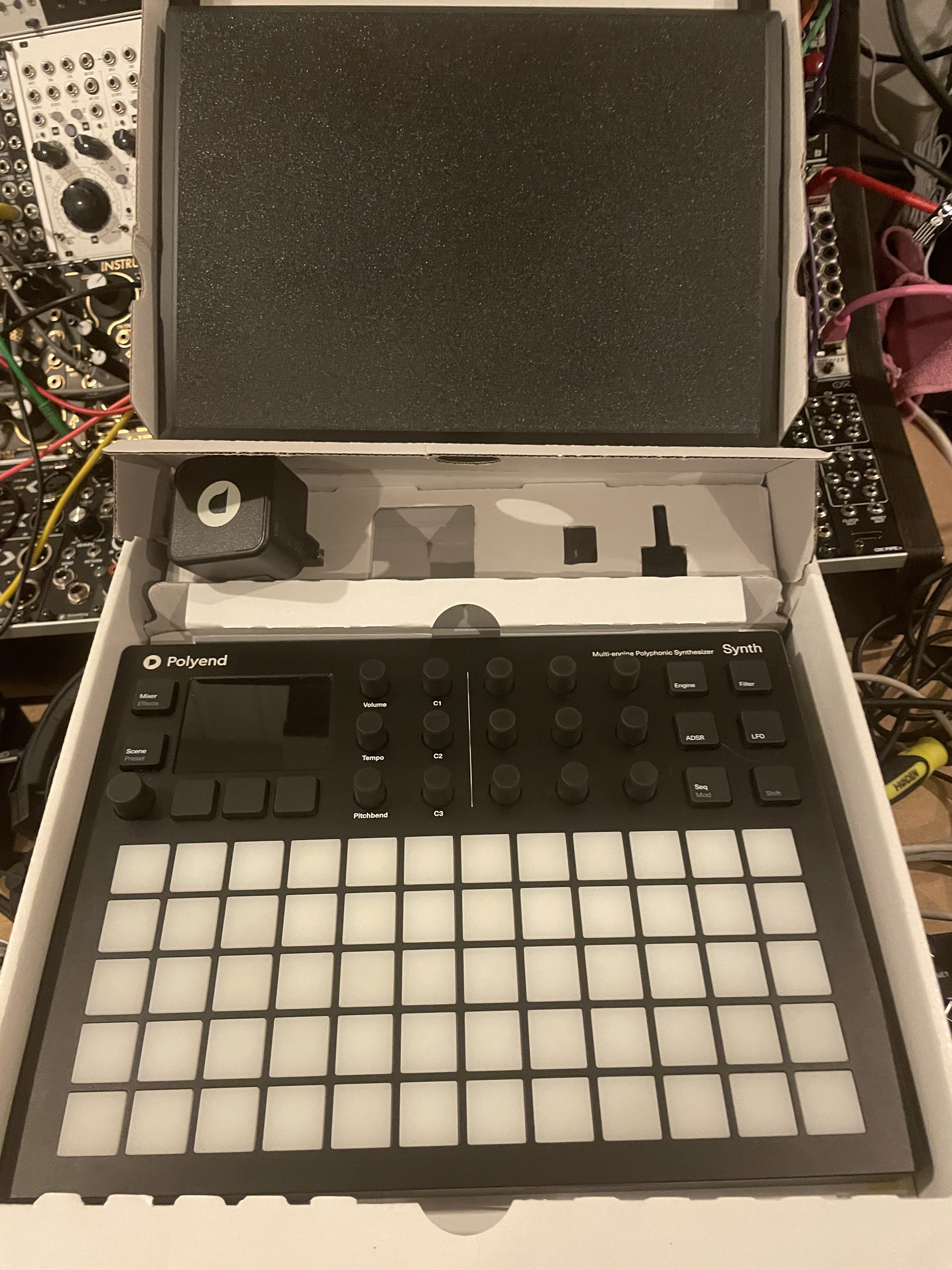 Polyend Synth + protection  type Decksaver 