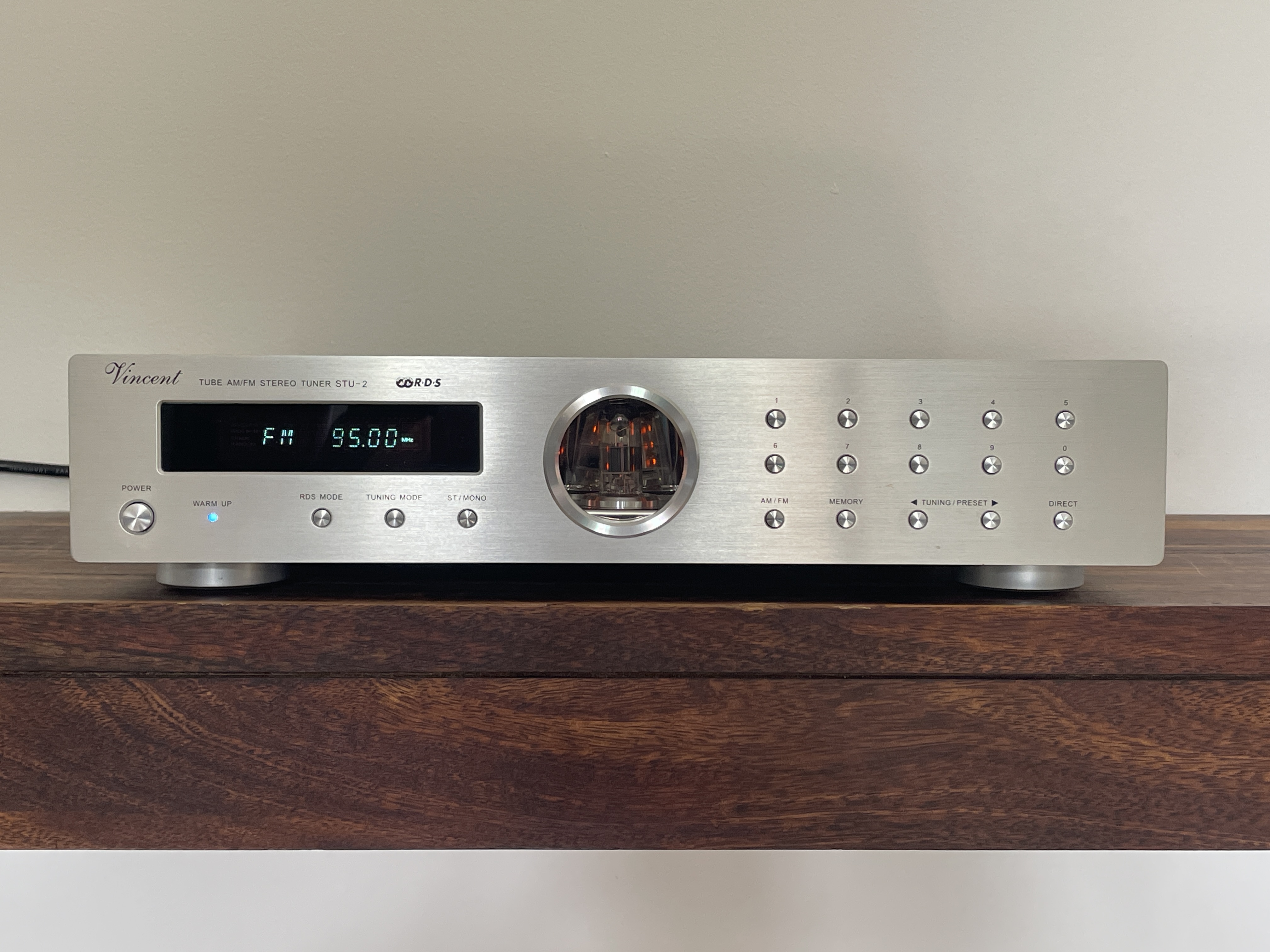 Tuner hybride RDS à tubes Vincent STU-2 _ Etat neuf