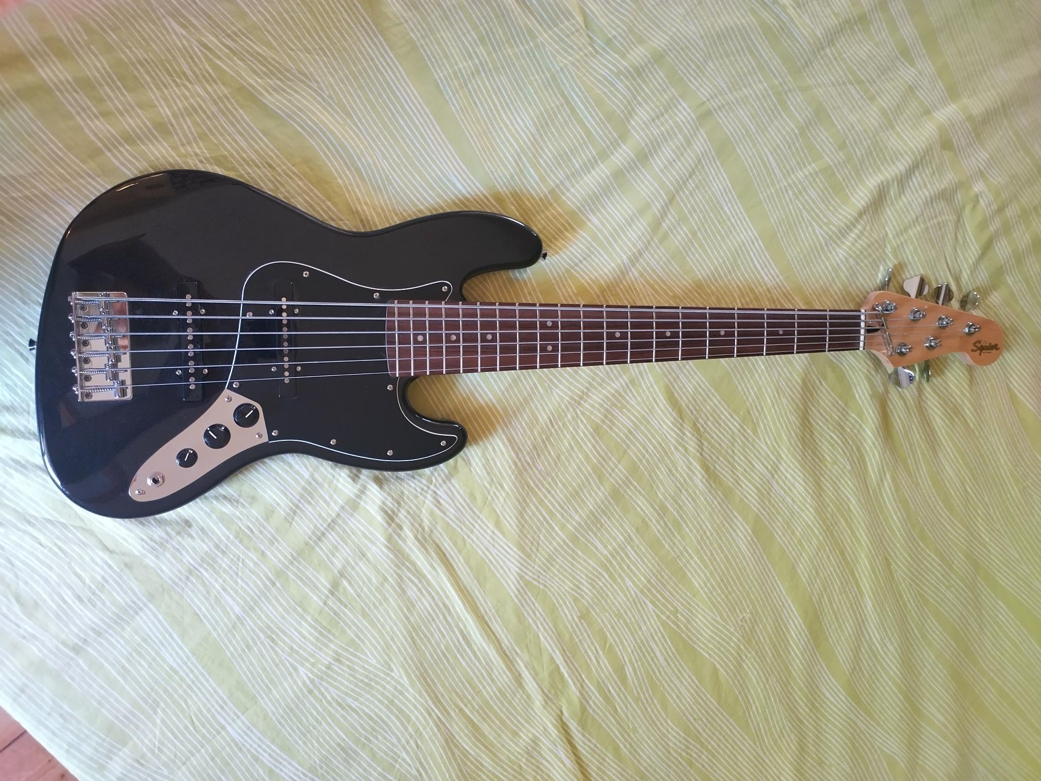 Squier Affinity Jazz Bass VI BKM - 5