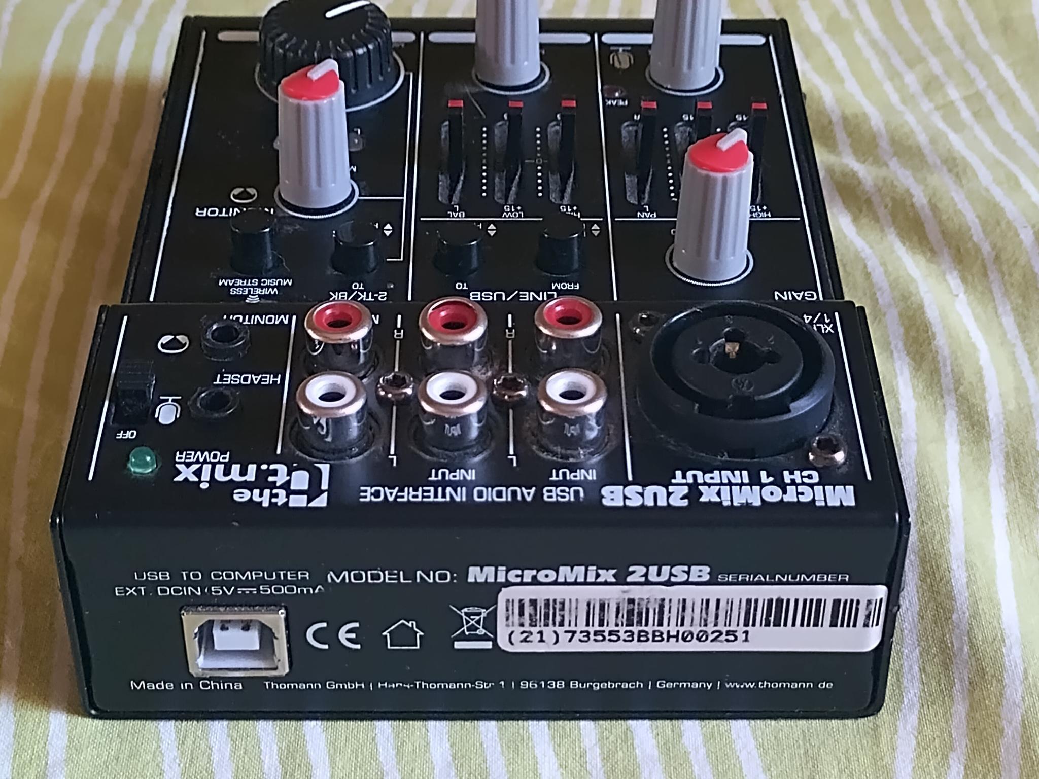 "the t.mix" "MicroMix 2USB"