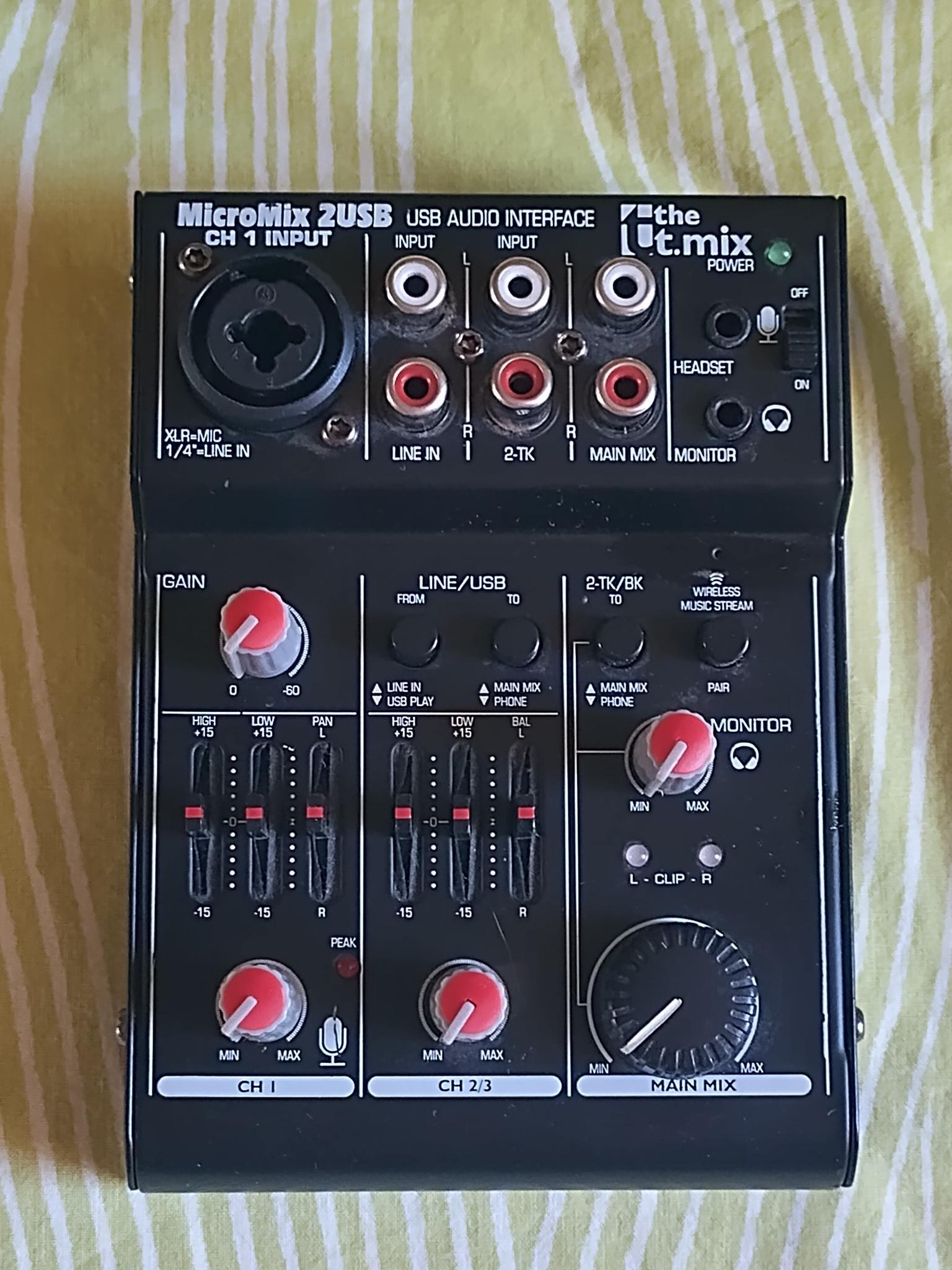 The t.mix MicroMix 2 USB - 2