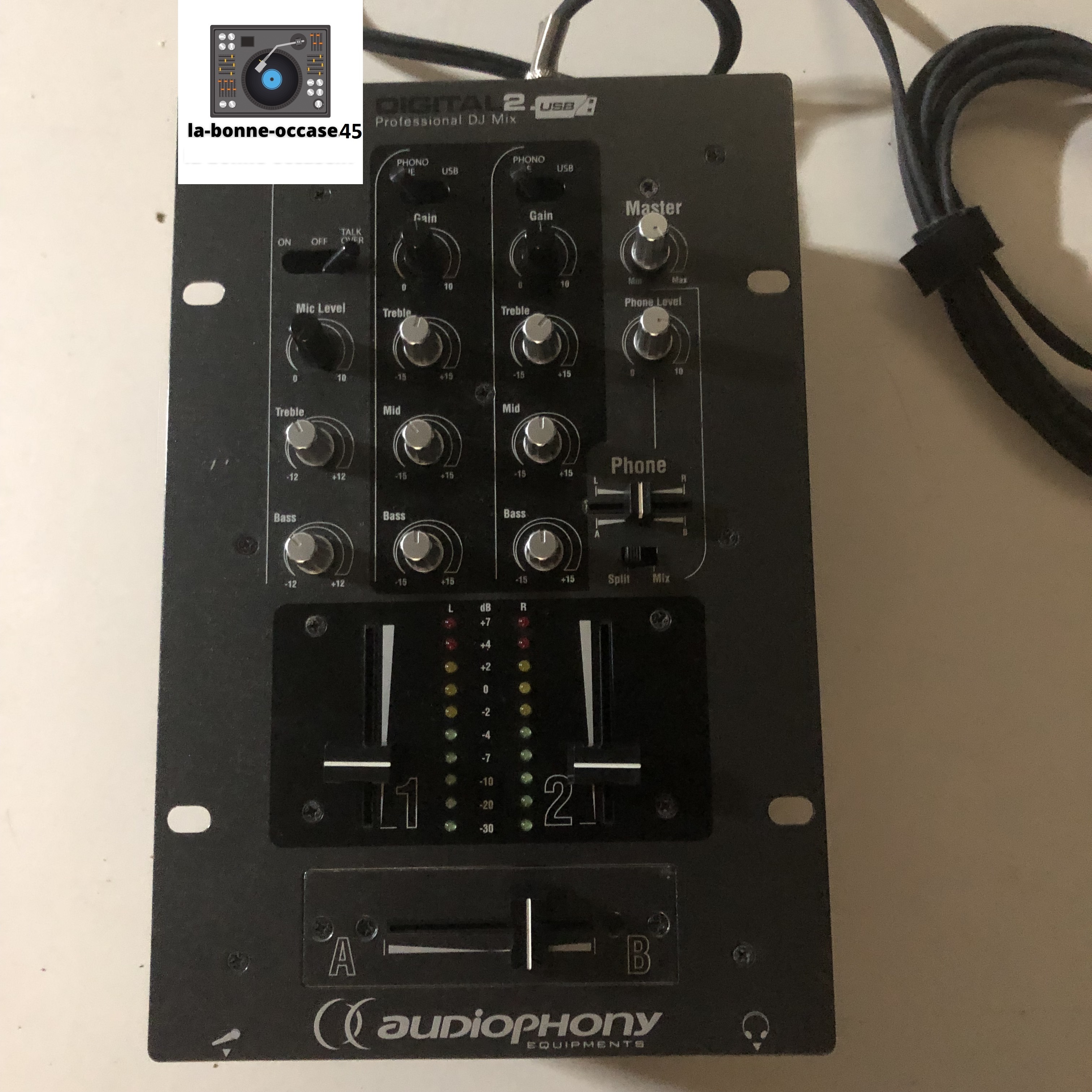 Vend table de mixage 2 voies Digital 2 Audiophony