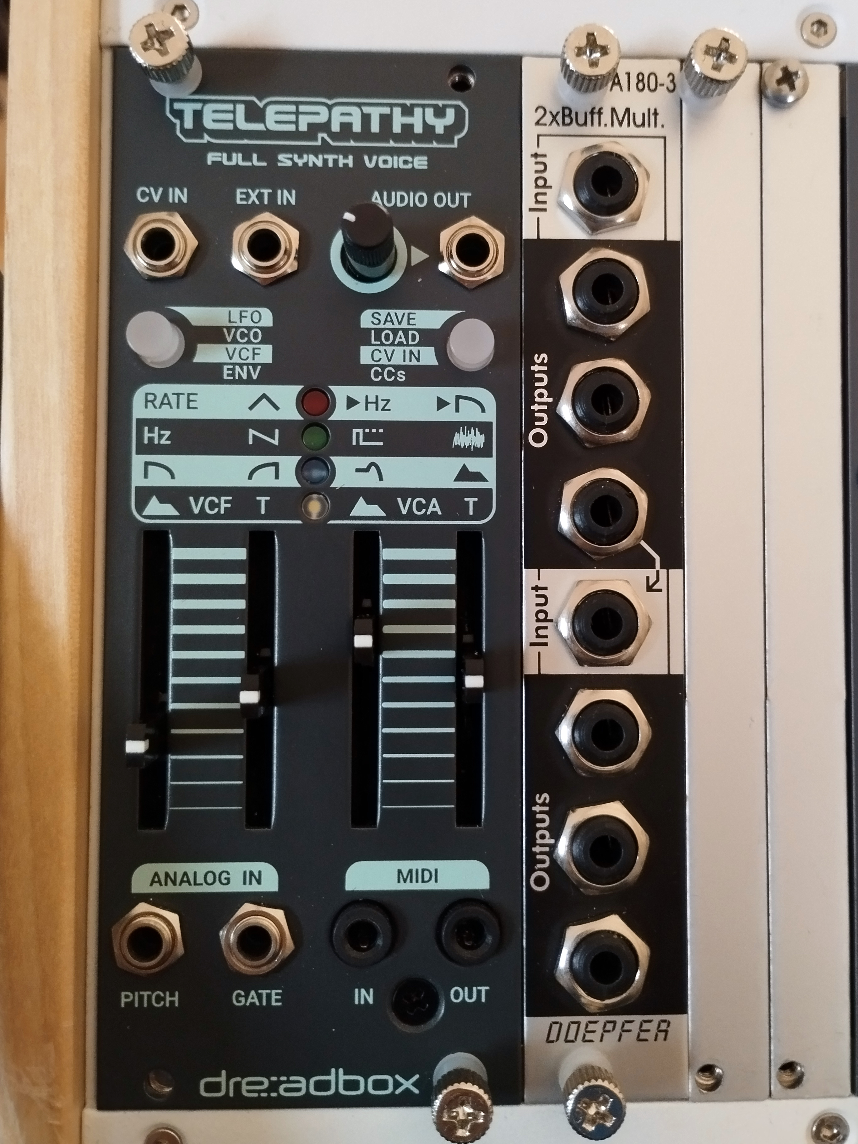 Vds synthé eurorack Dreadbox Telepathy