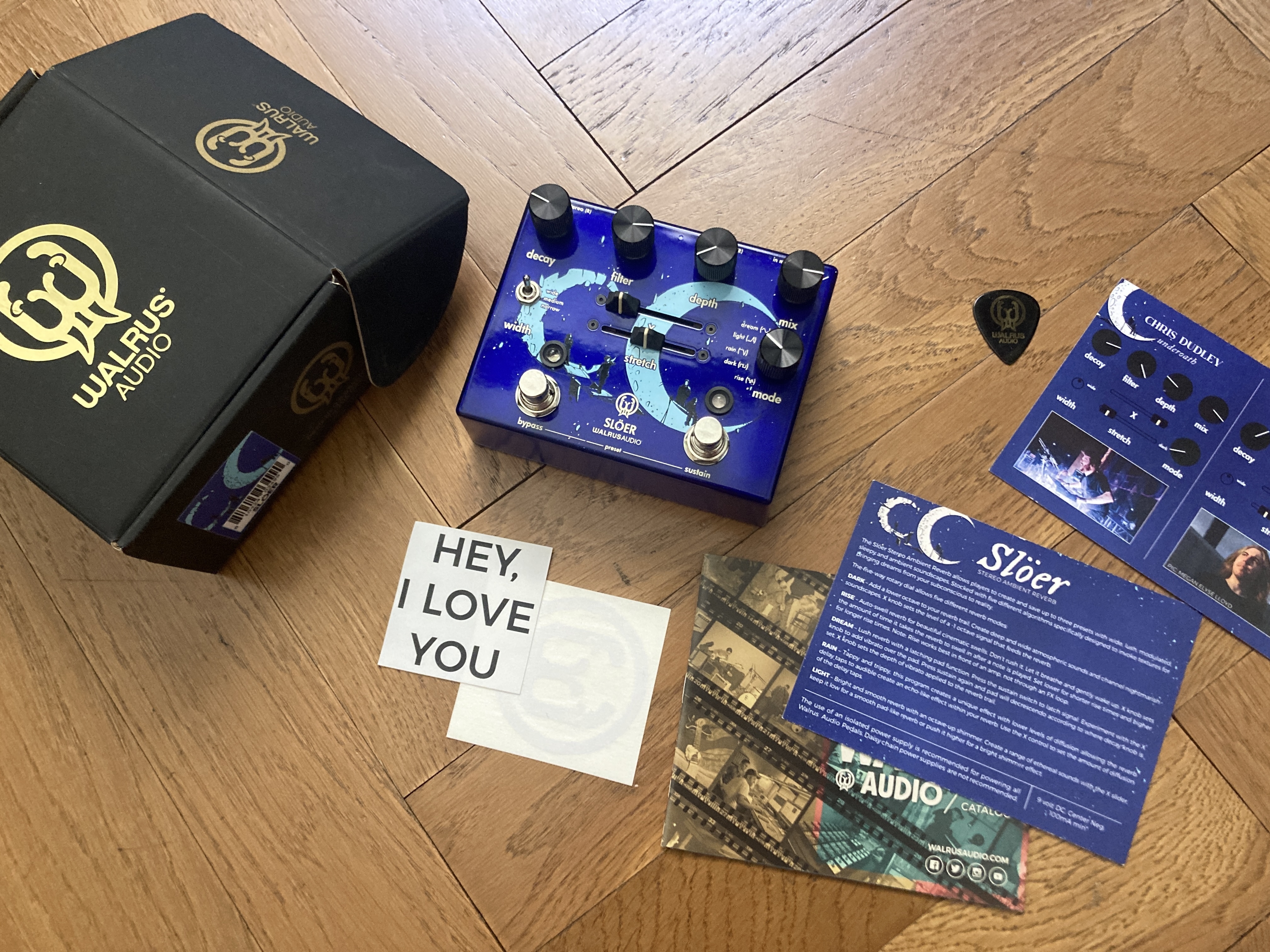 Walrus Audio SLÖER (Stereo Ambient Reverb)