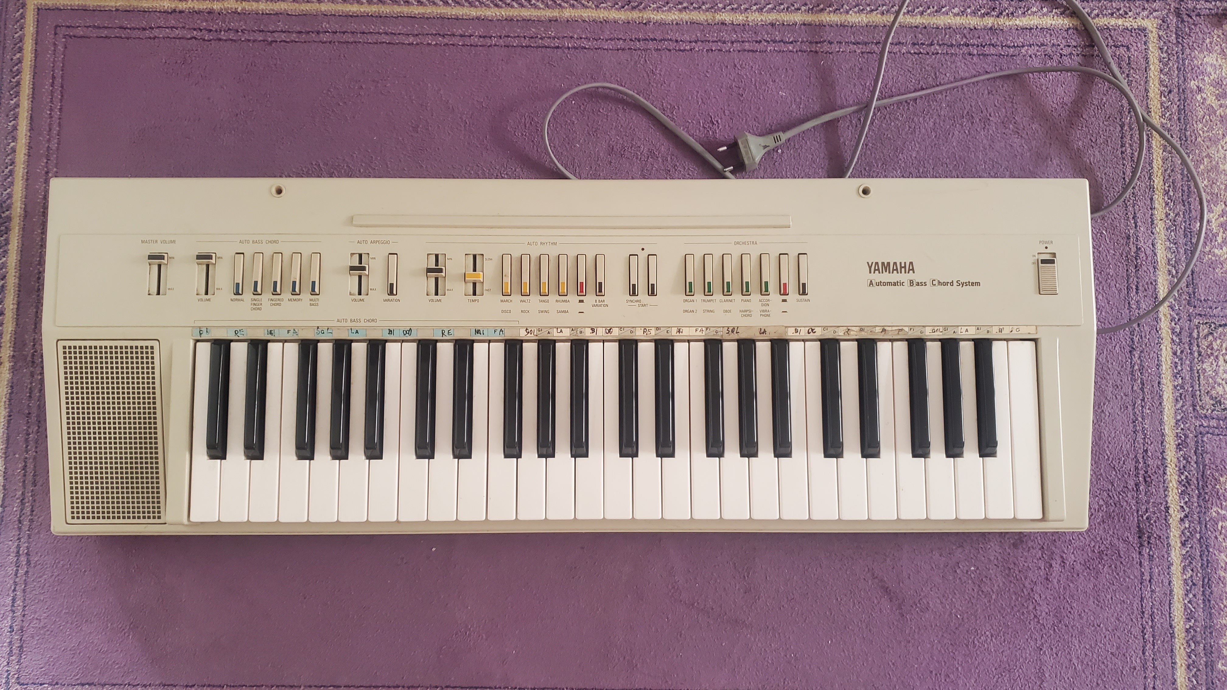 Braderie synthé yamaha 80's
