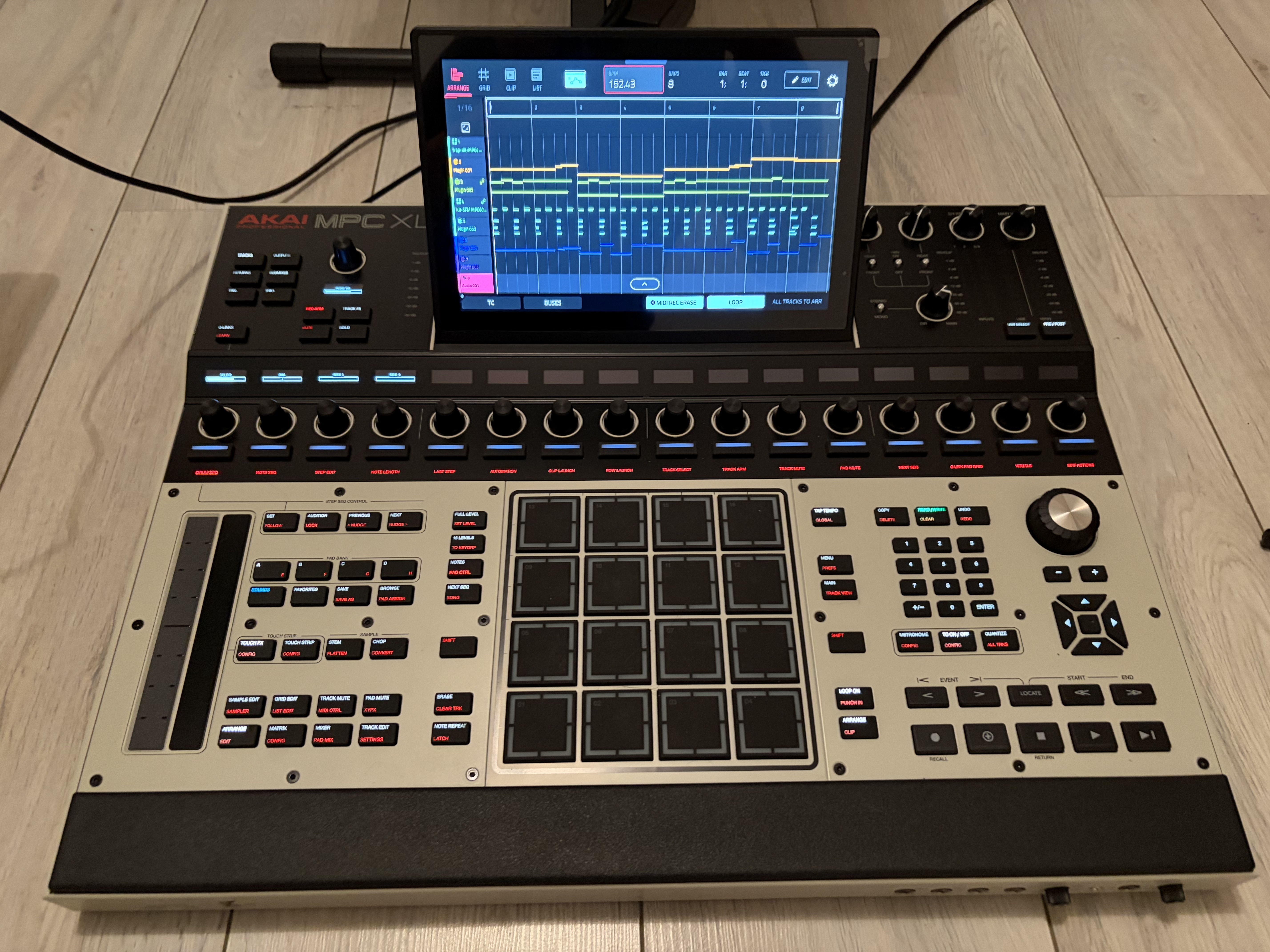 Akai MPC XL - dessus 3