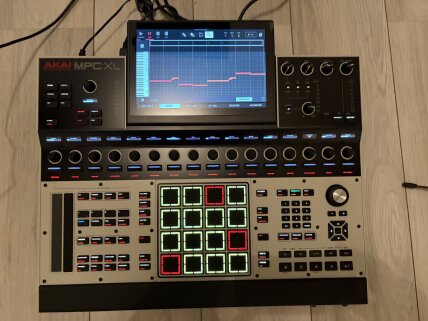 Akai MPC XL - dessus Akai MPC XL - dessus