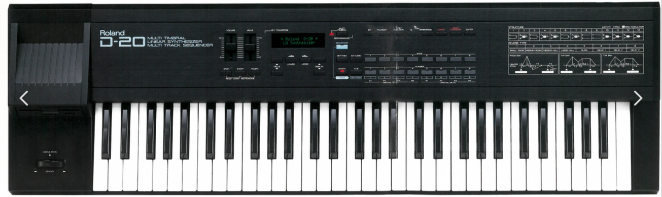 Vends Roland d-20 tres bon état