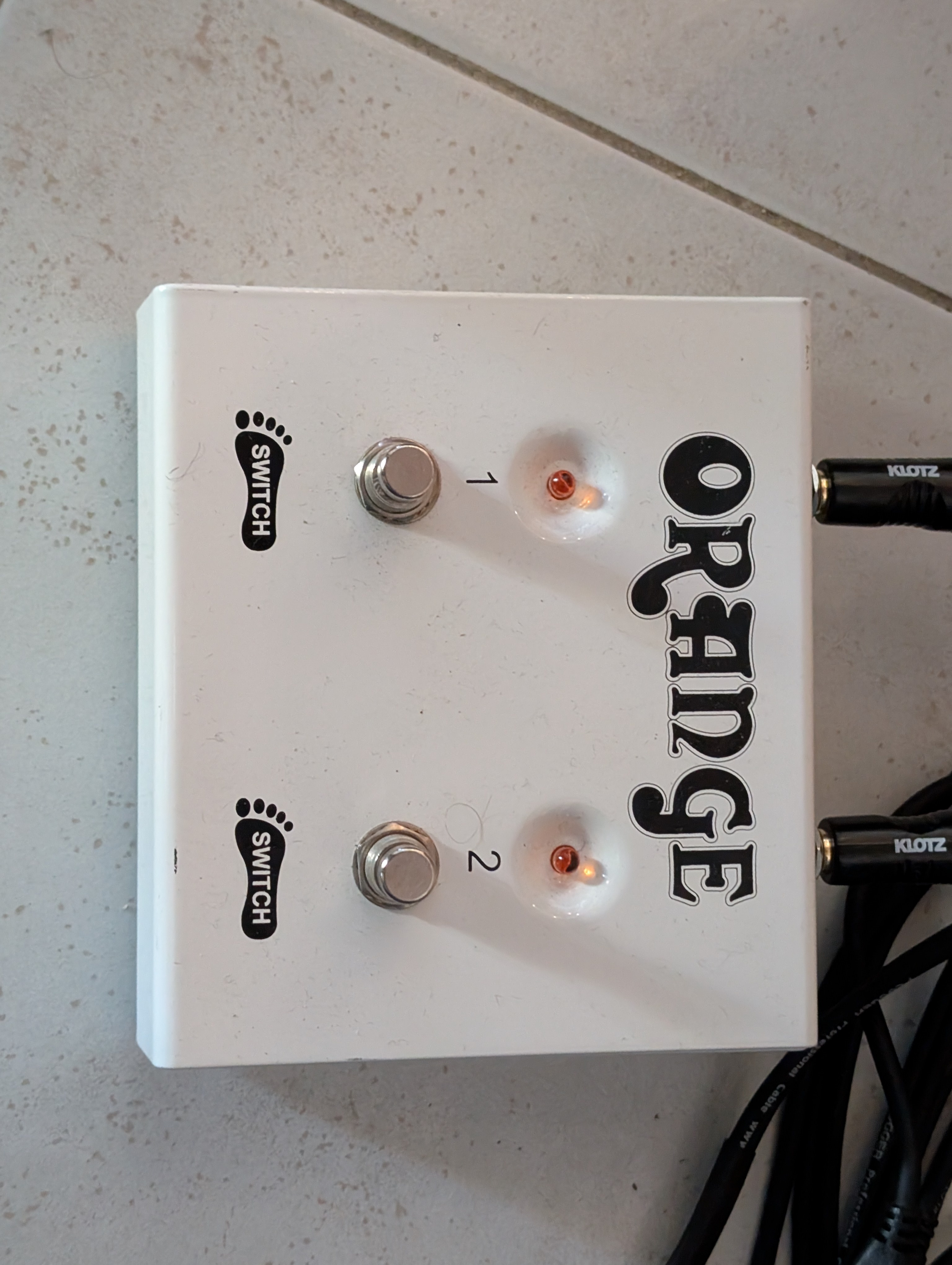 Double switch Orange