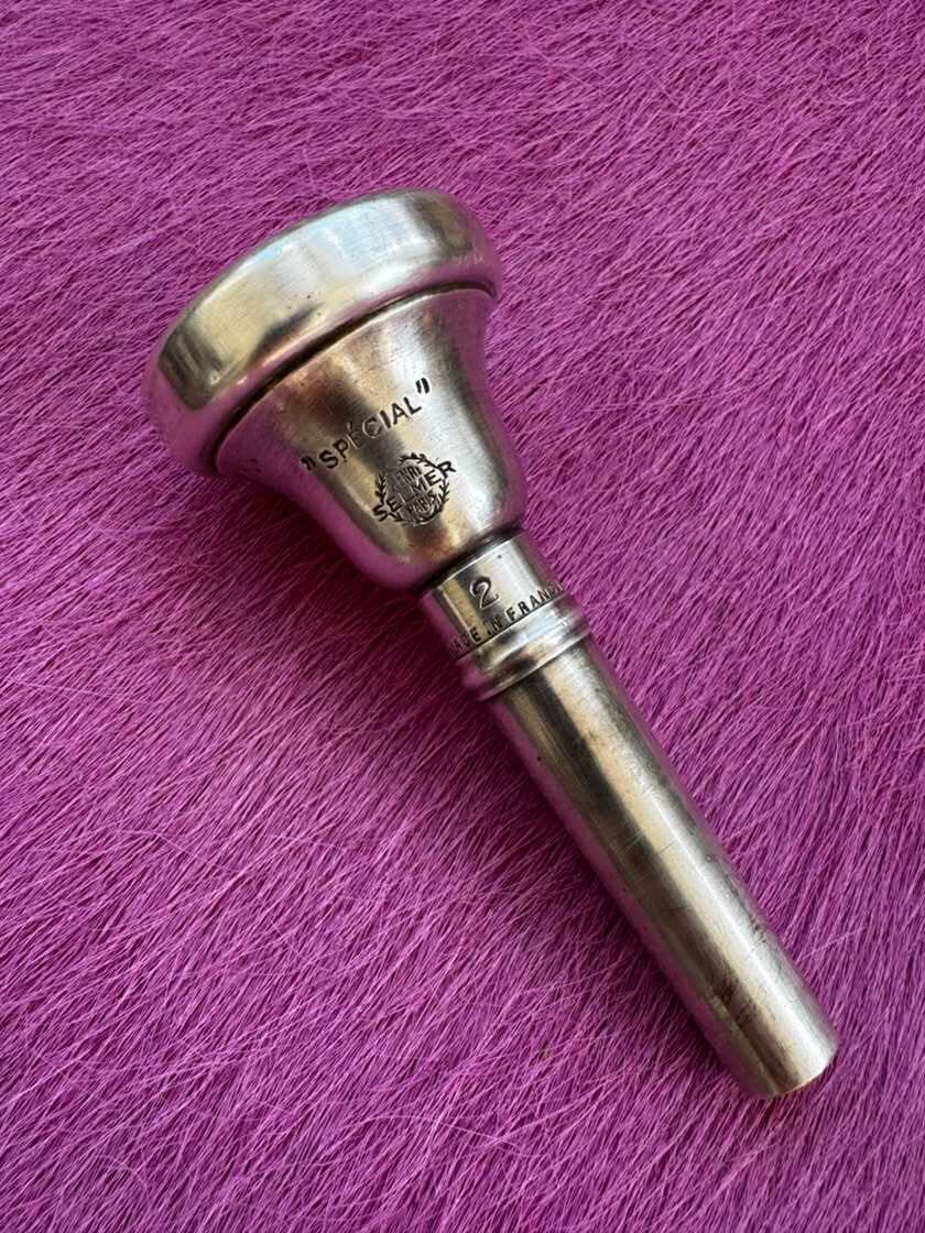 Selmer Paris "Spécial 2" - Embouchure Trombone Vintage - EXCELLENT ÉTAT