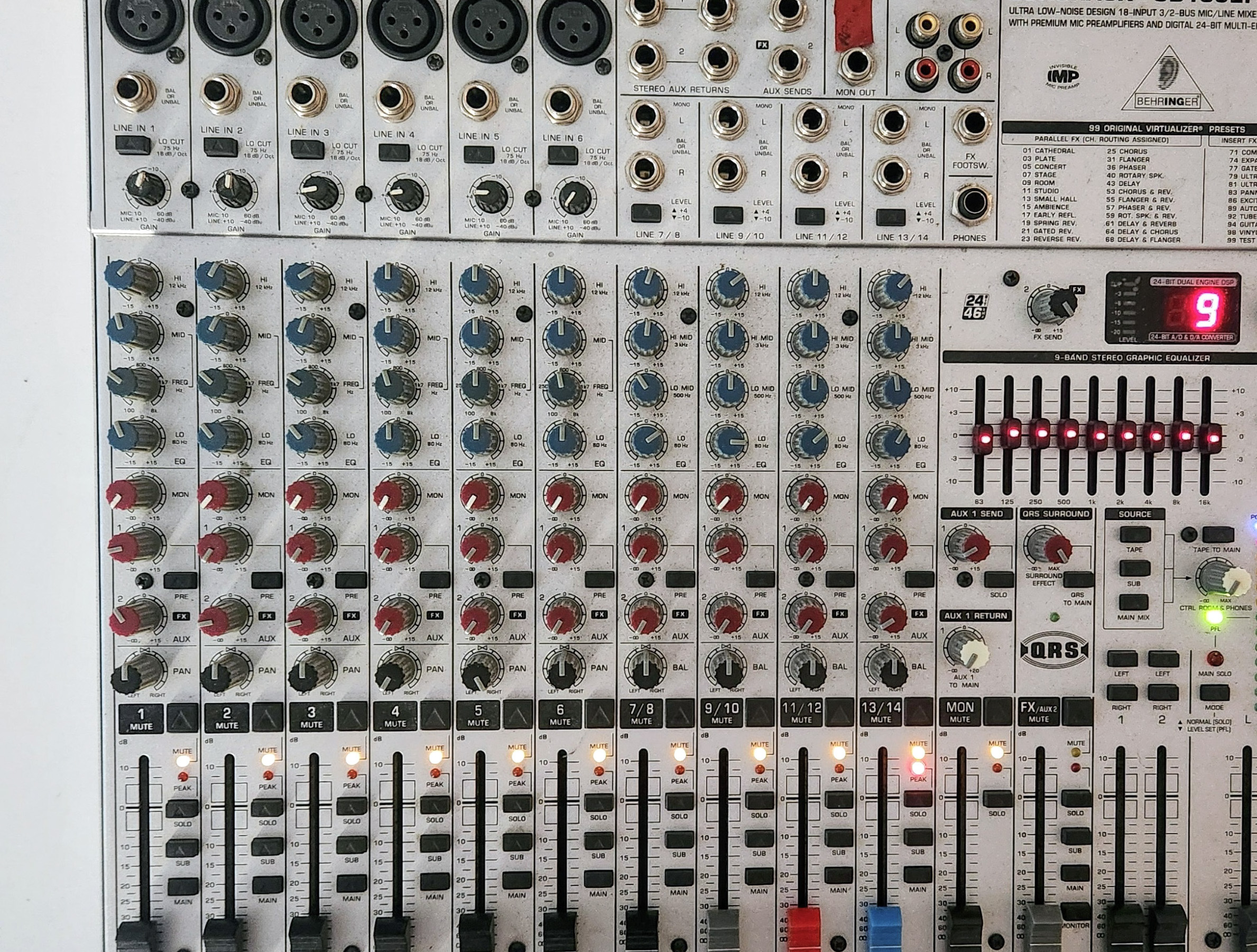 Table Mix Behringer 2