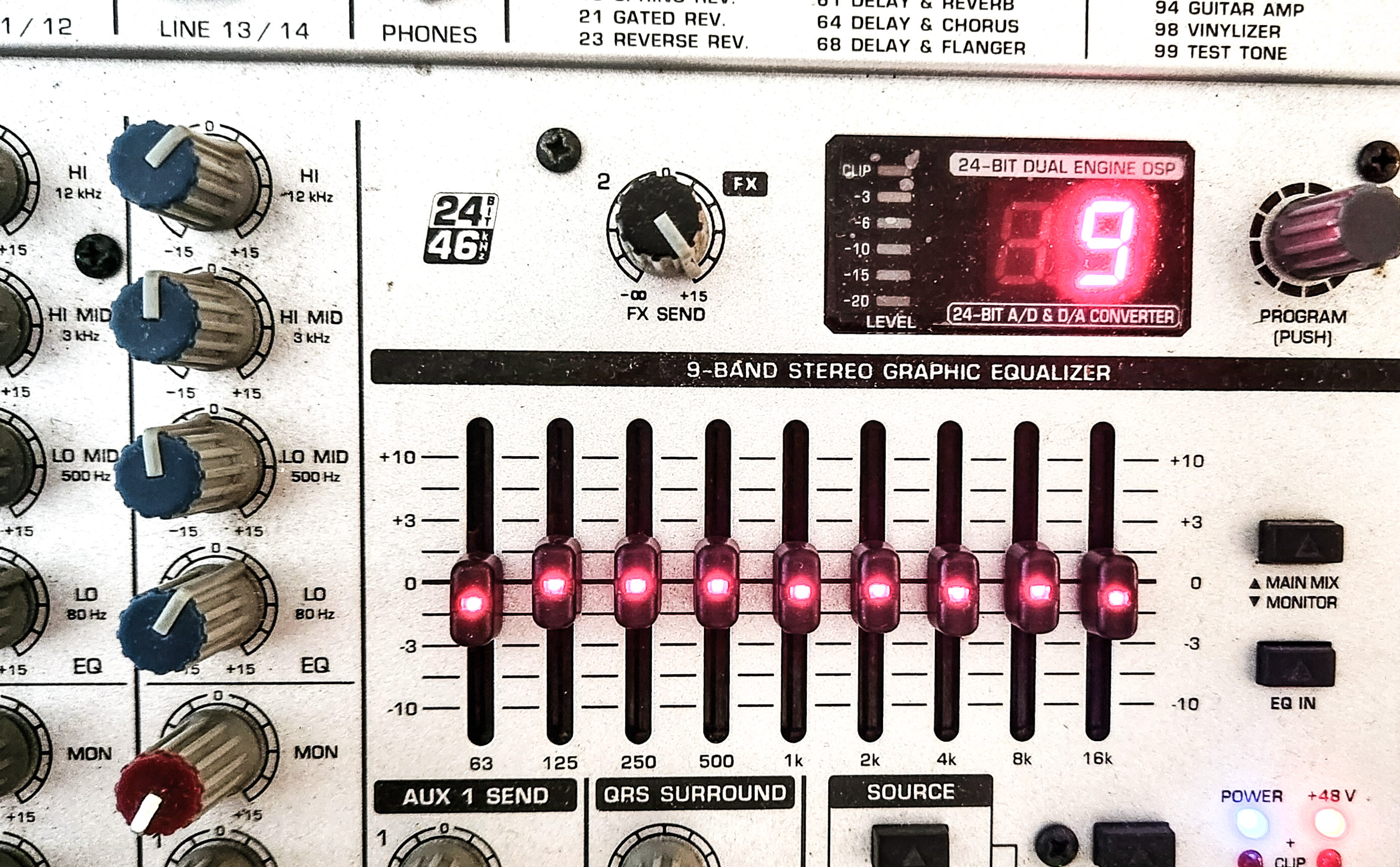 Table Mix Behringer 3