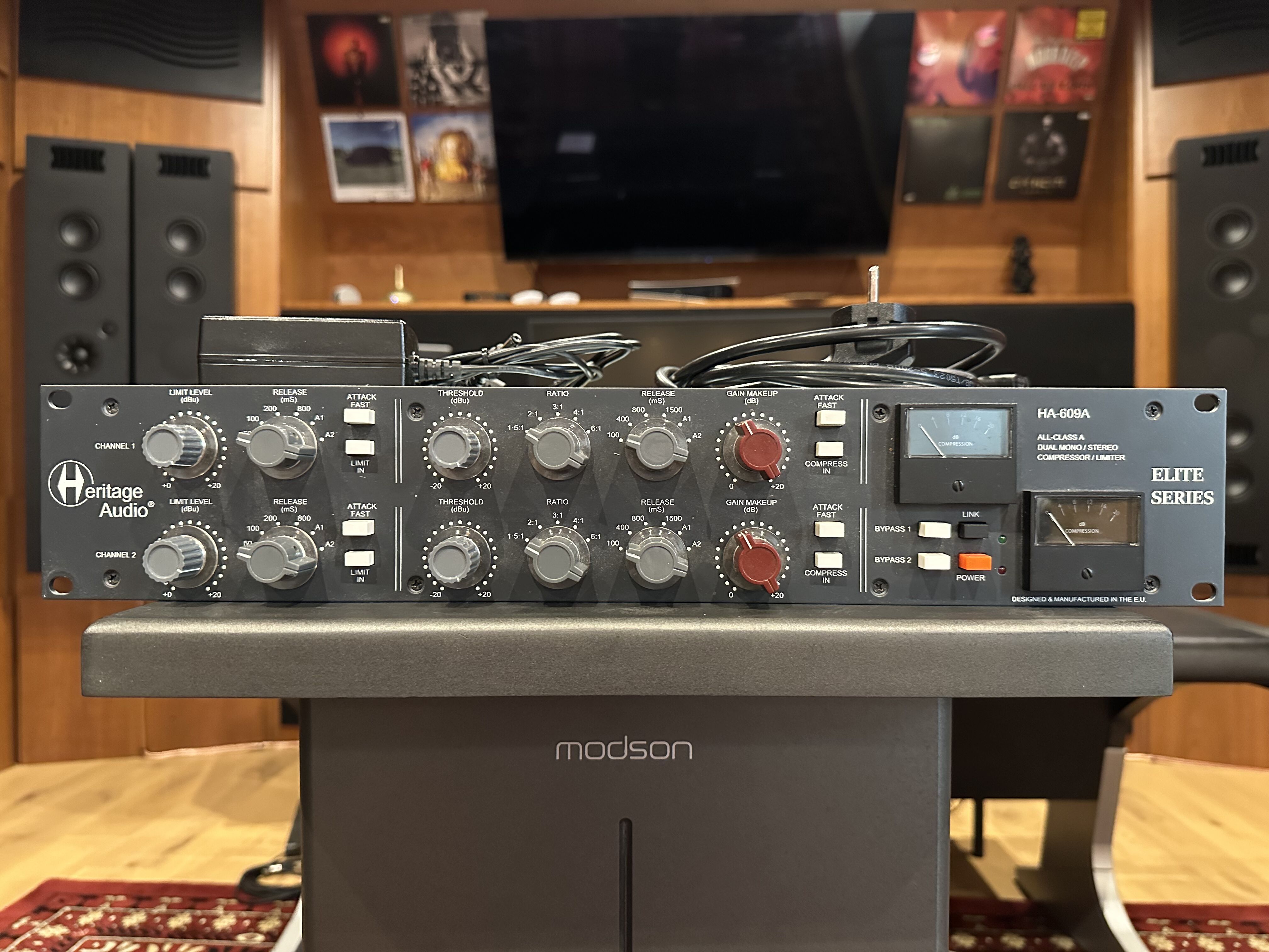 Heritage Audio HA-609A — Compresseur/Limiteur Class A — 1ère main, facture — 2019