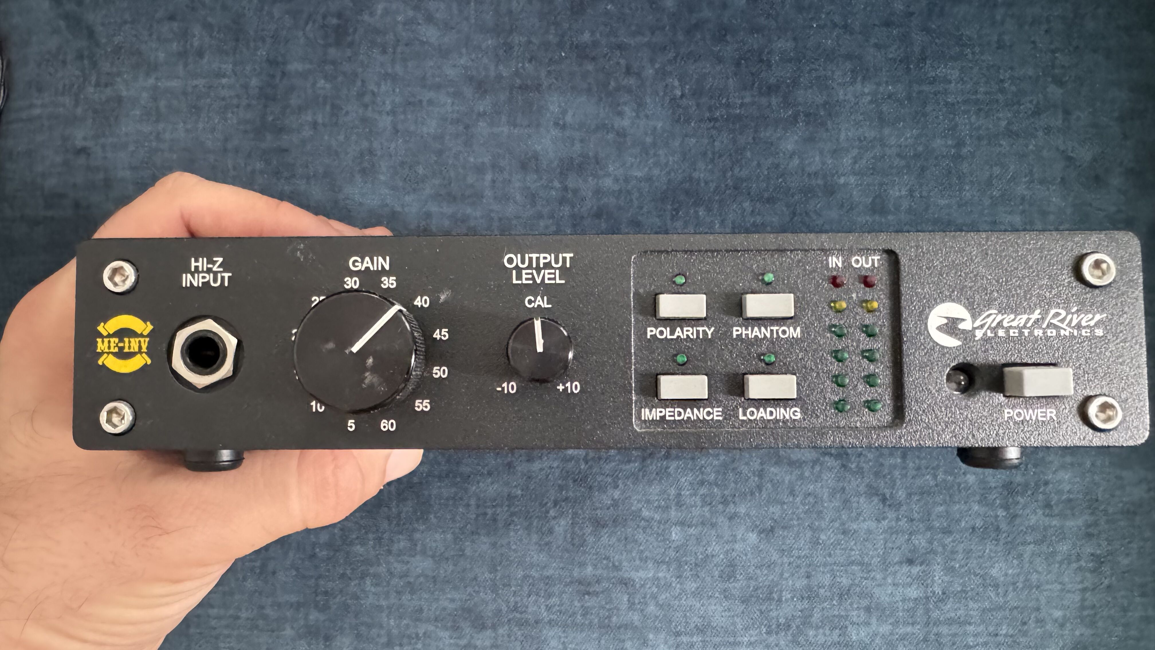 Great River ME-1NV préampli type NEVE made in USA + RK-1 rack