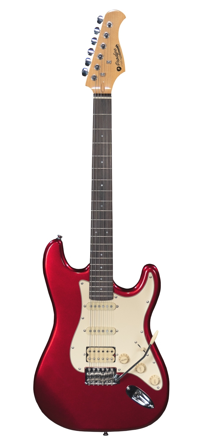 stratocaster Prodipe neuve bien reglée ( manche ,action, sillet, radius, vibrato, micros )