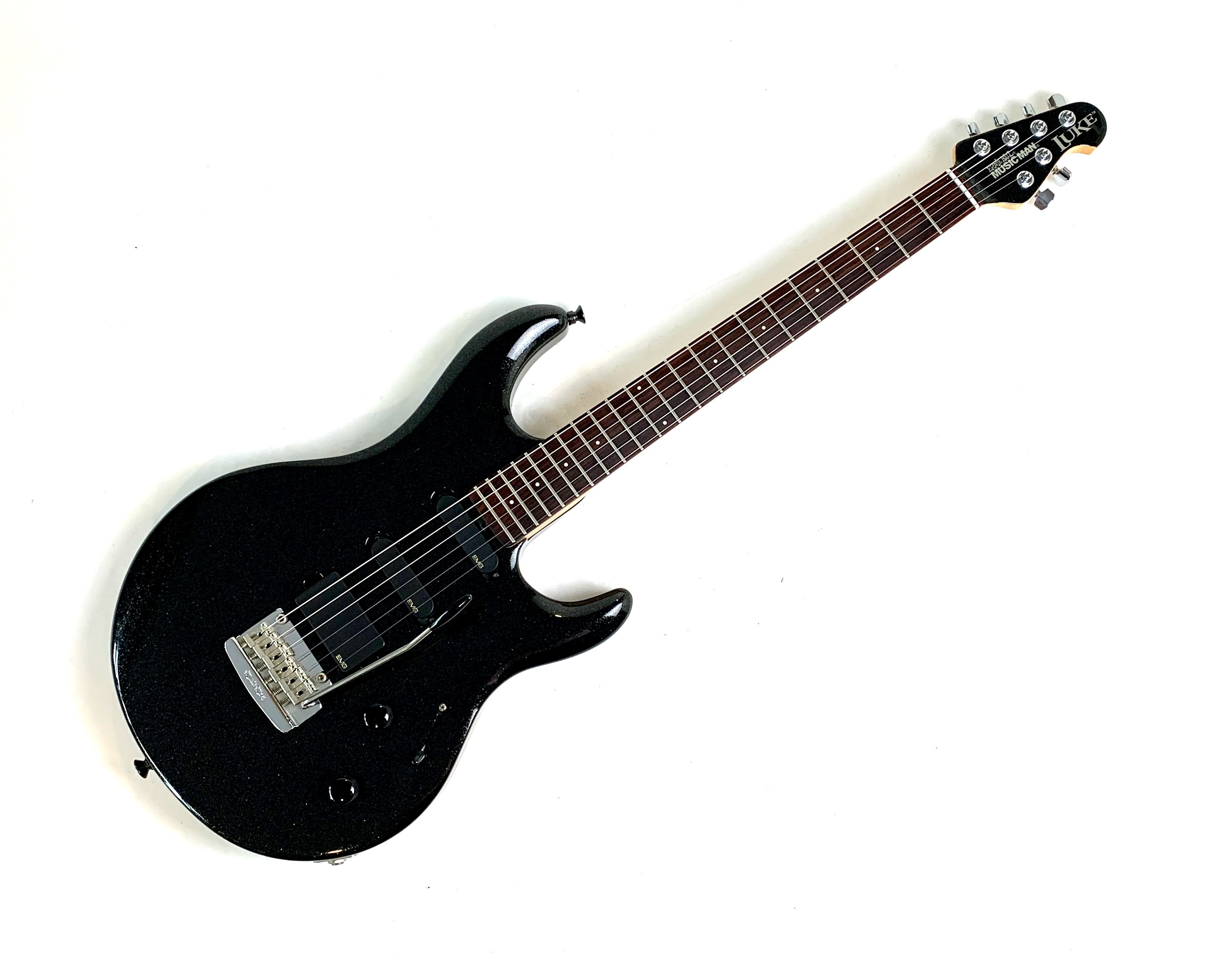 Music Man Luke 2000 Black Sparkle
