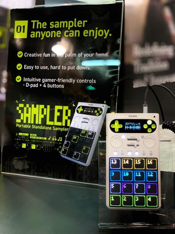 Vends Casio SXC-1 Portable Standalone Sampler