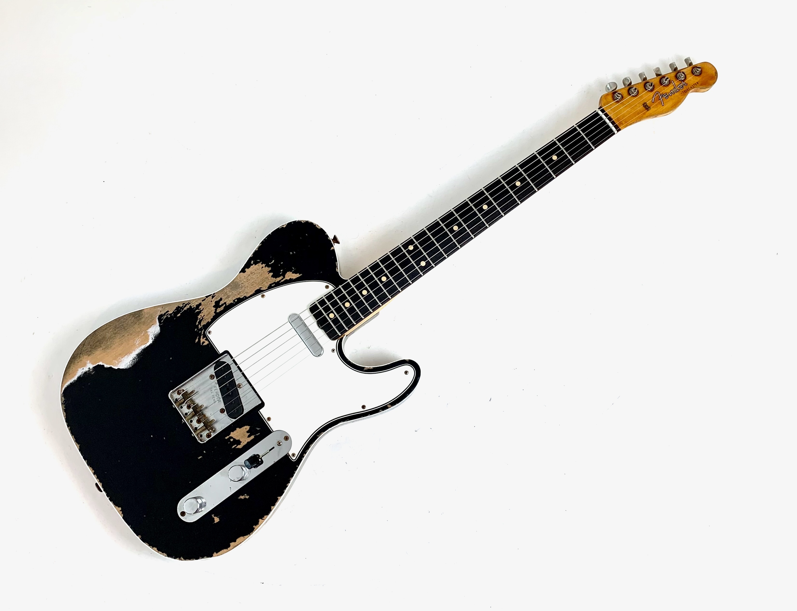 Fender Telecaster Custom 60 Super Heavy Relic Custom Shop 2022 Black
