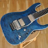 ESP LTD MH-1000QM BLKOC Black Ocean Deluxe Series (2024)