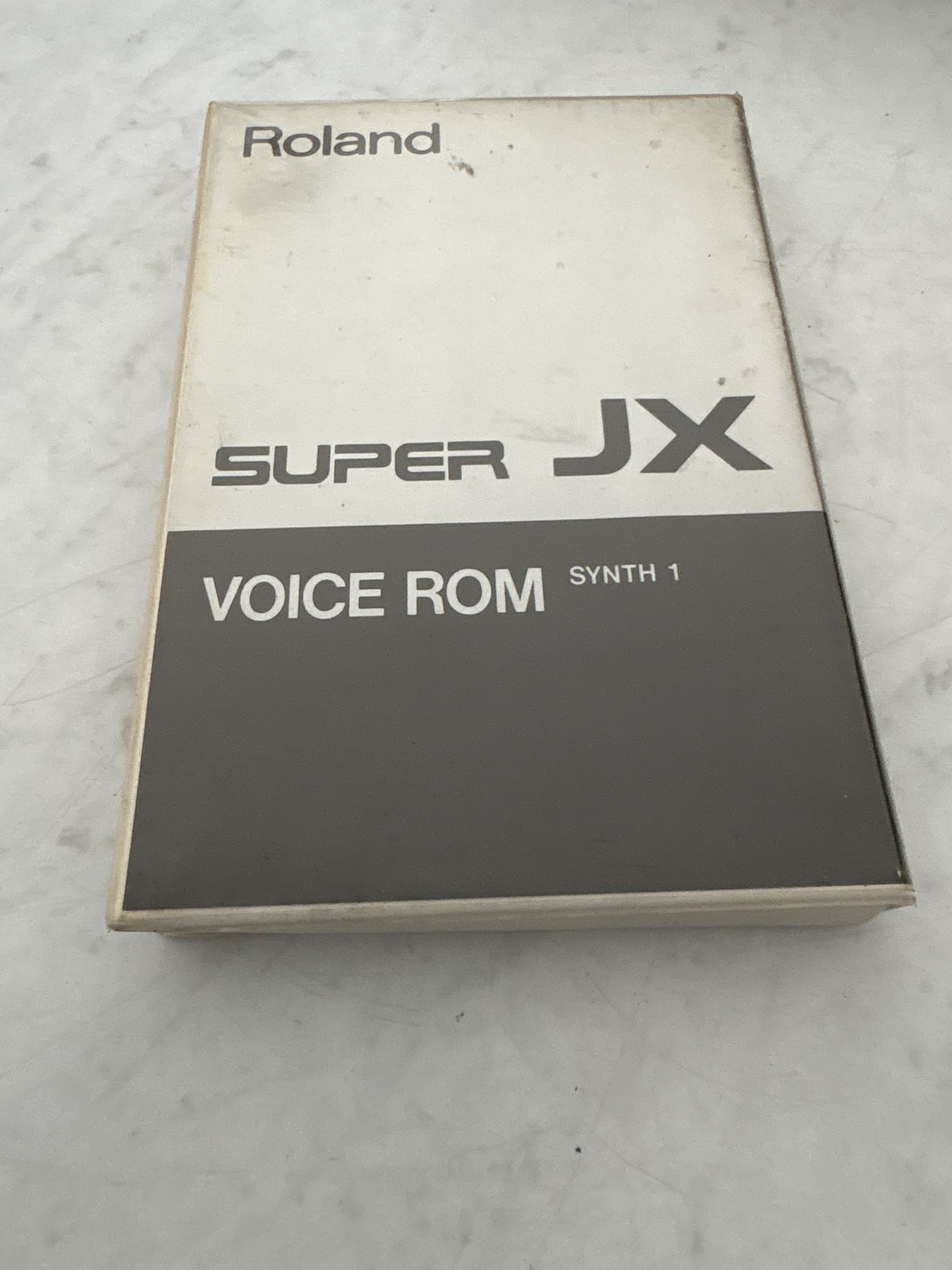 roland super JX voice rom card synth 1