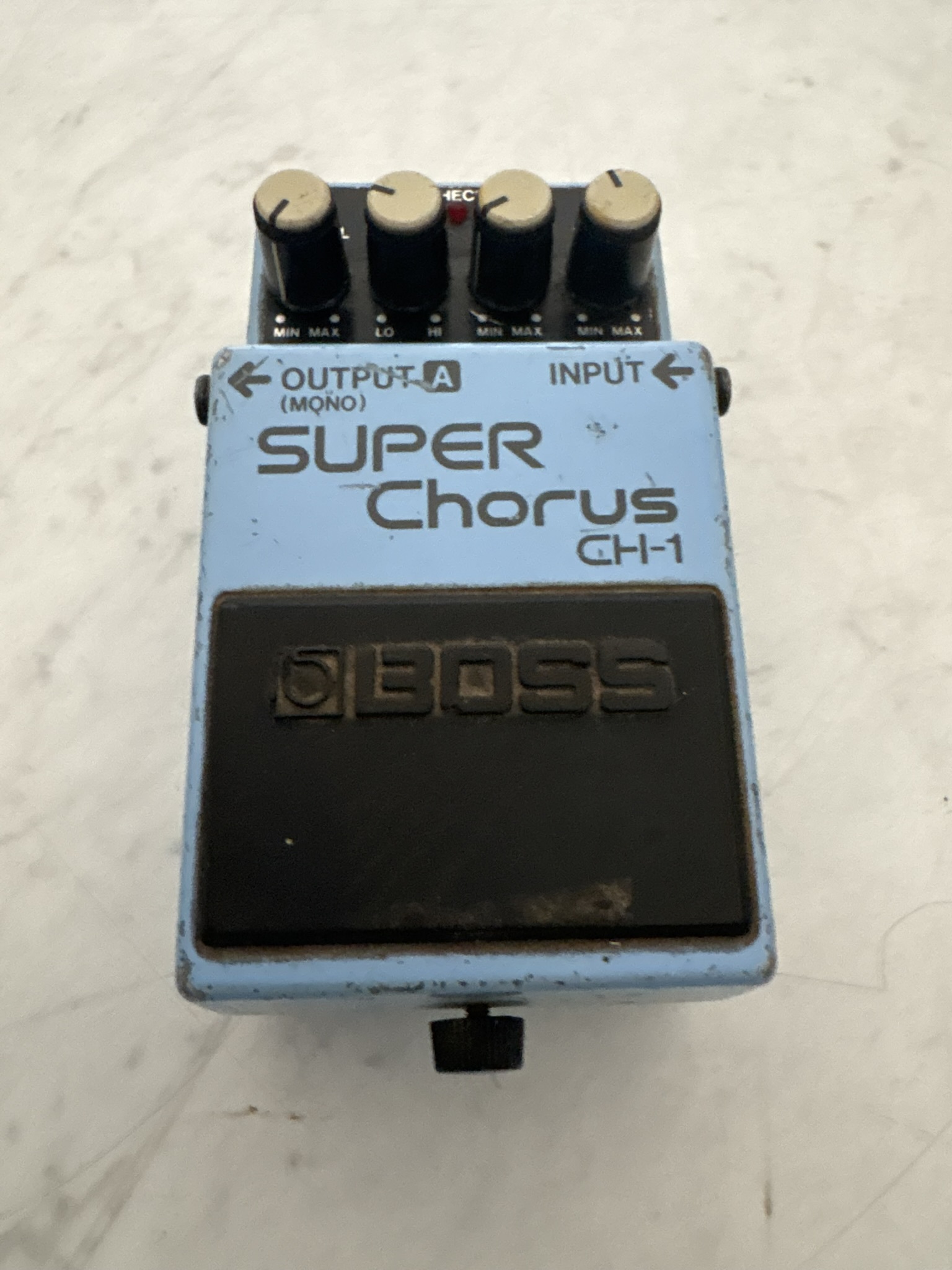 boss CH1 blue label